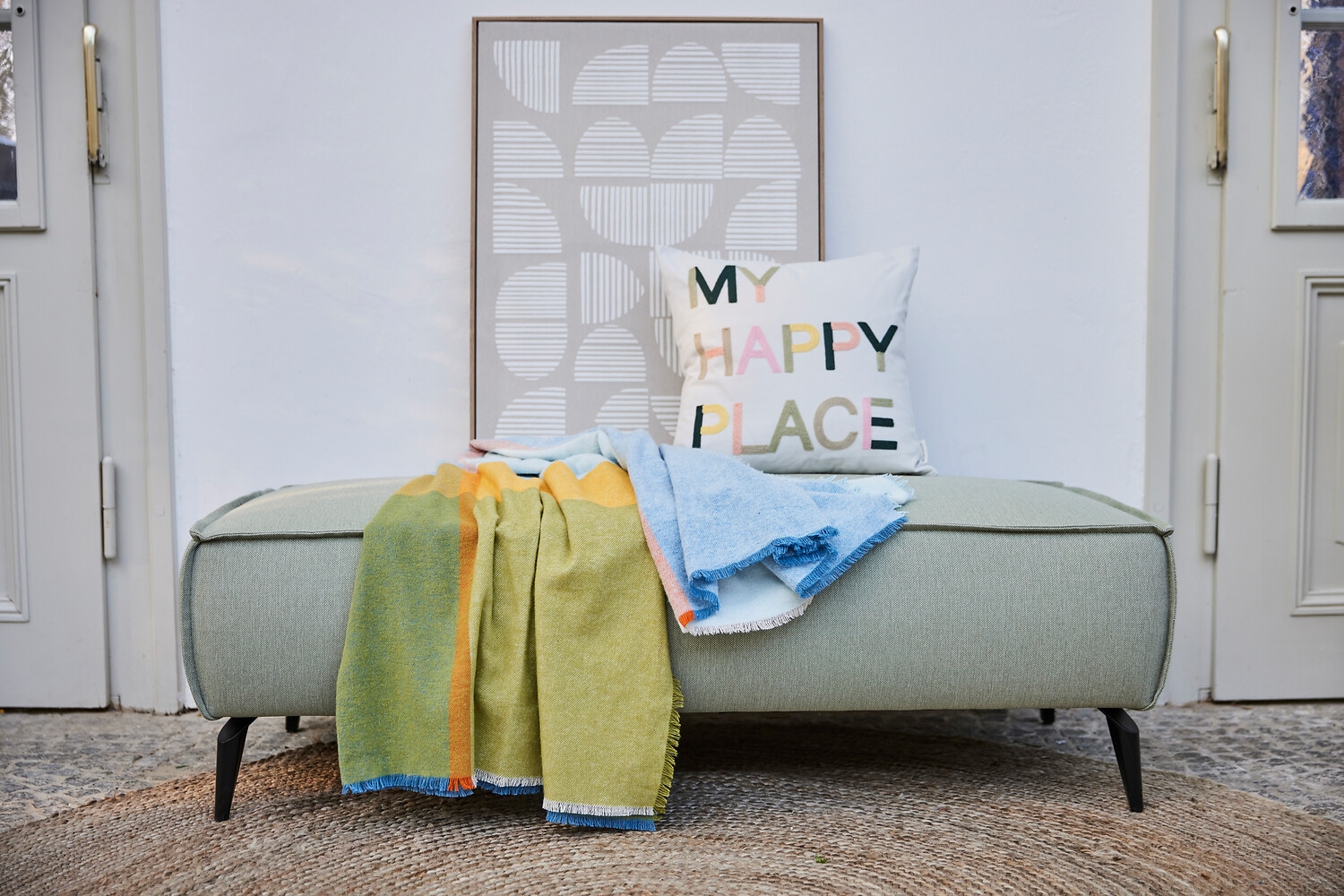 MIRRORS AND MORE Kunstdruck »NORMA« 1 Stk. tlg. Kunstwerk im Geometrischen Design