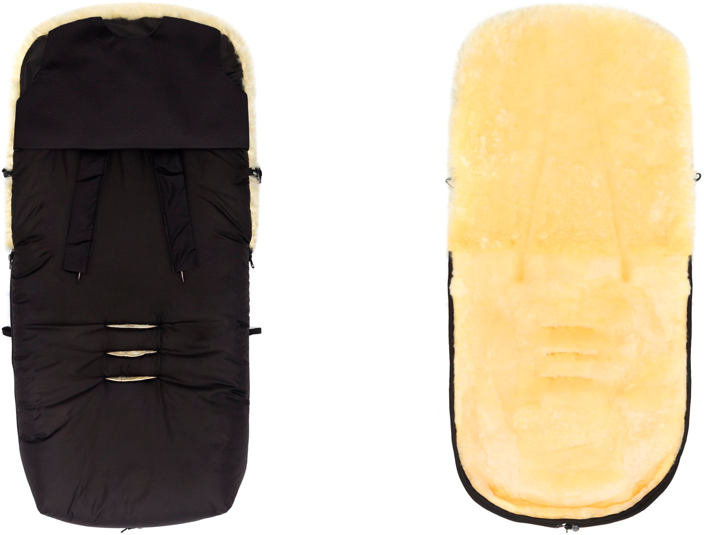 Fillikid Fußsack »Lammfellfußsack Engadin«