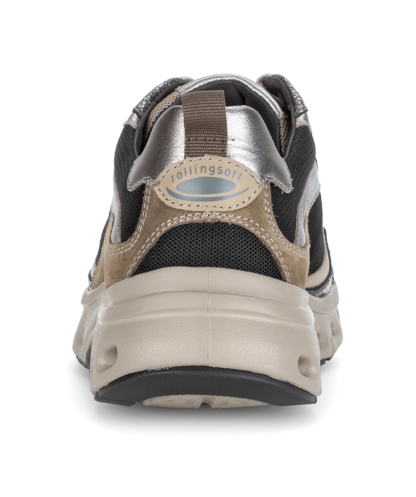 Gabor Rollingsoft Keilsneaker, Plateau, Schnürschuh, Halbschuh mit Wechselfußbett