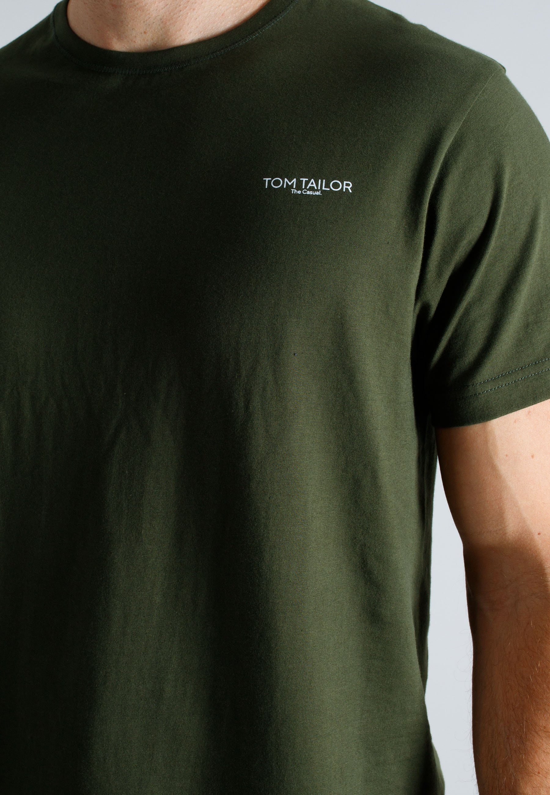 TOM TAILOR T-Shirt 3er Pack,  lässiger Casual-Stil