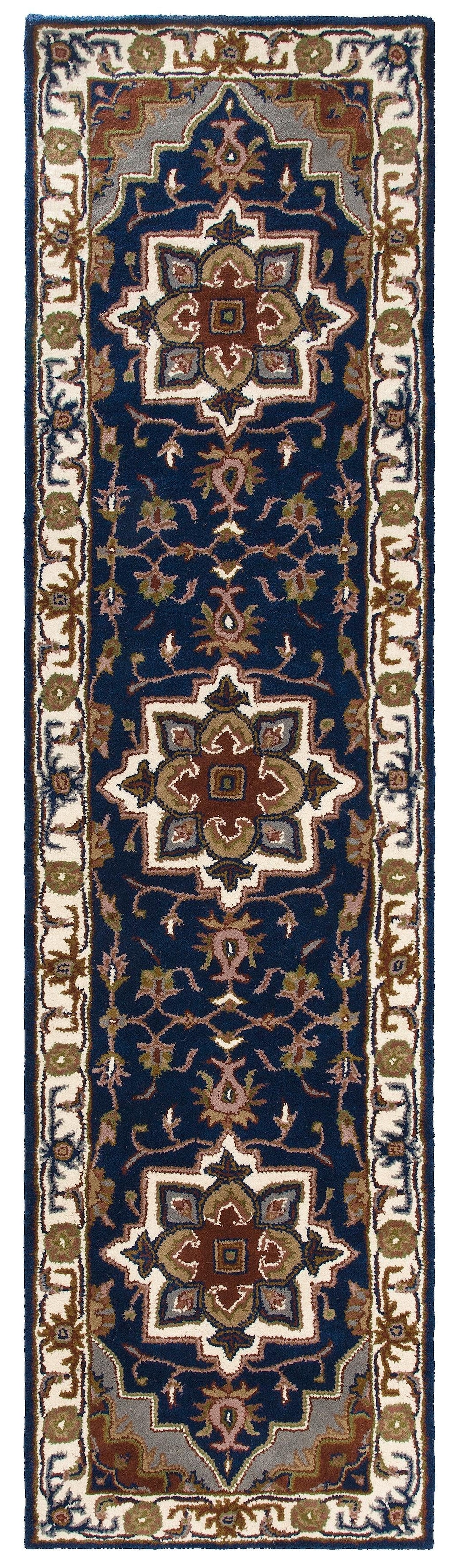 my home Wollteppich »Aman«, rechteckig, 14 mm Höhe, reine Wolle, Orient-Optik, auch als Läufer 70/270 cm erhältlich