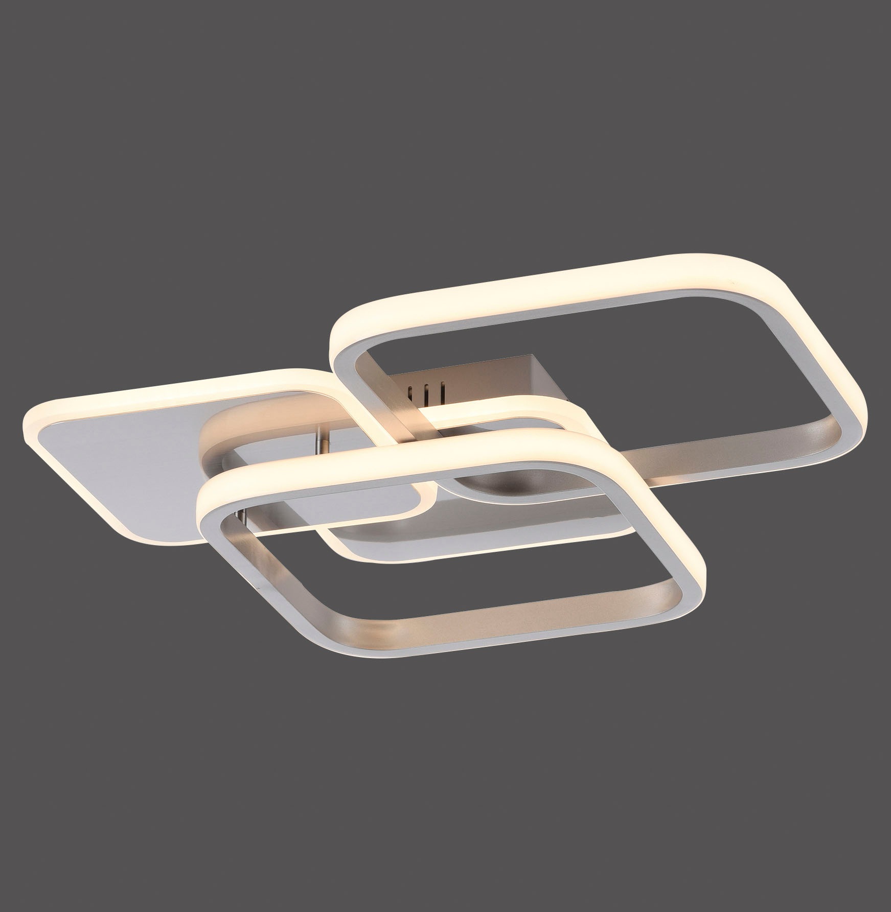 JUST LIGHT Deckenleuchte »SEVENT« LED-Board 1 Stk. Warmweiß LED