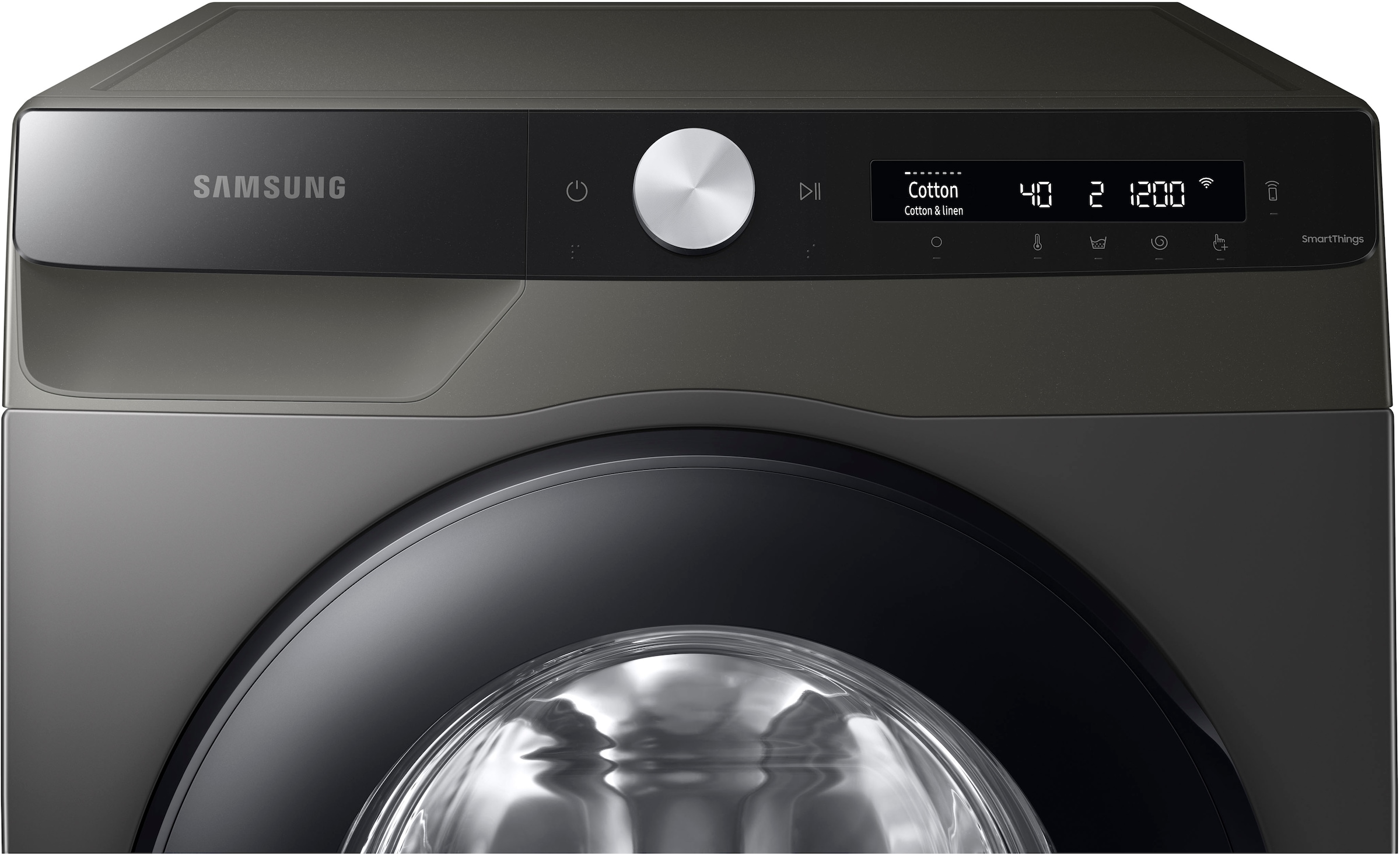 Samsung Waschmaschine WW5300T INOX »WW80T534AAXAS2« 8 kg 1400 U/min WiFi SmartControl