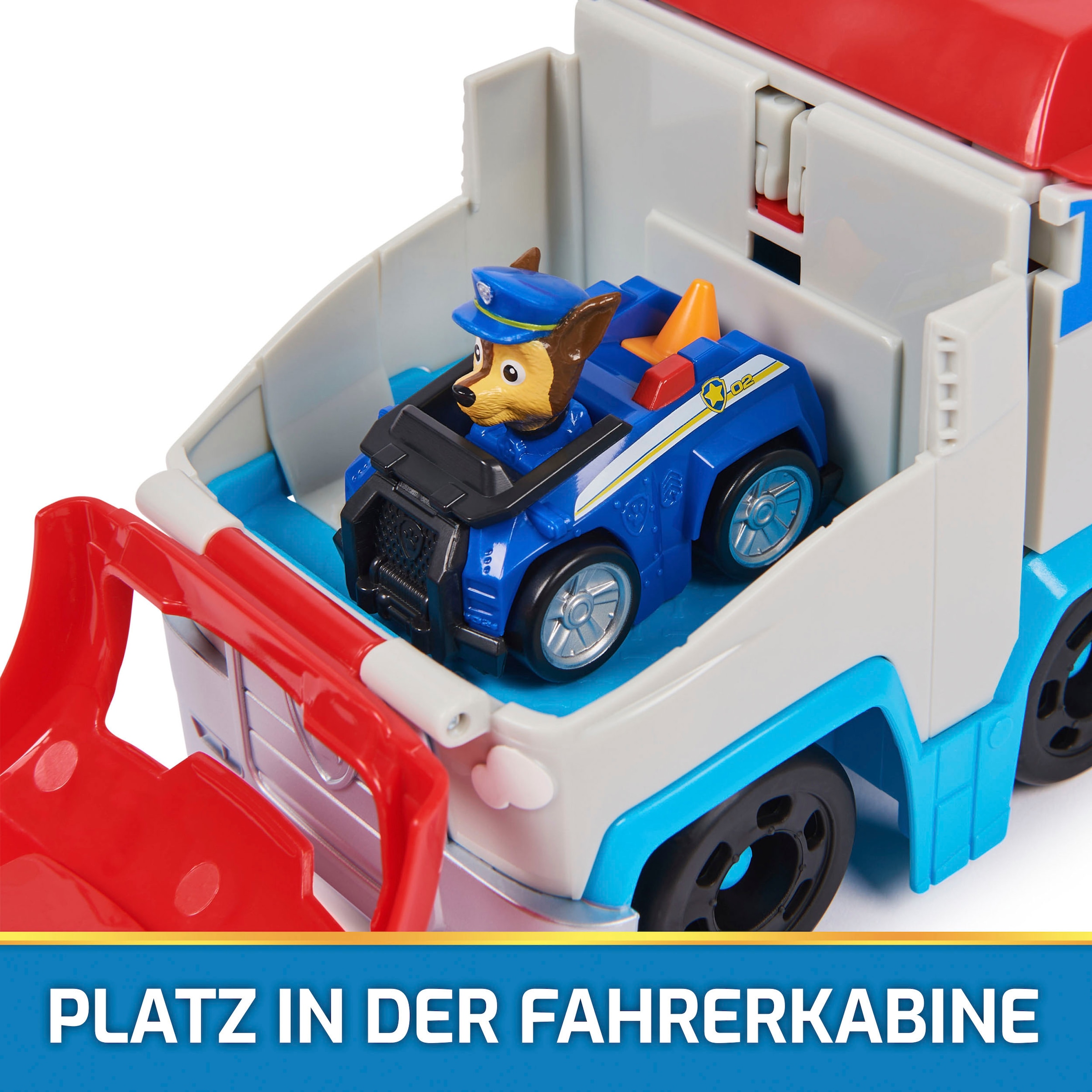 Spin Master Spielzeug-Transporter »Paw Patrol - Pup Squad Patroller«, mit Chase-Fahrzeug