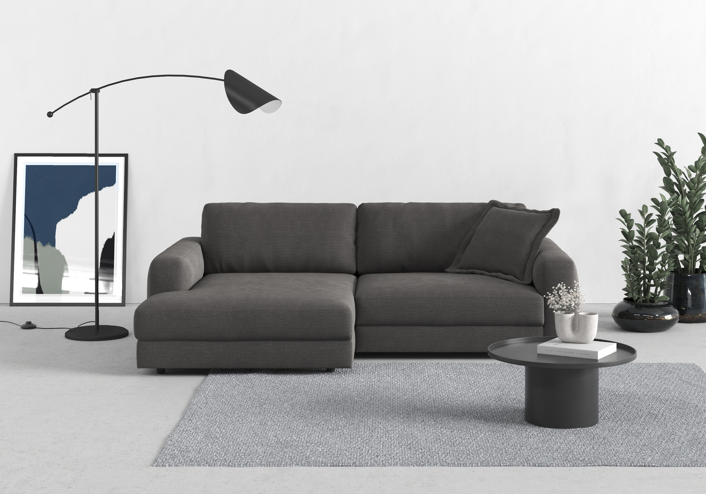 TRENDMANUFAKTUR Ecksofa »Bourbon, Designsofa mit tollem Sitzkomfort, L-Form,«, extra...