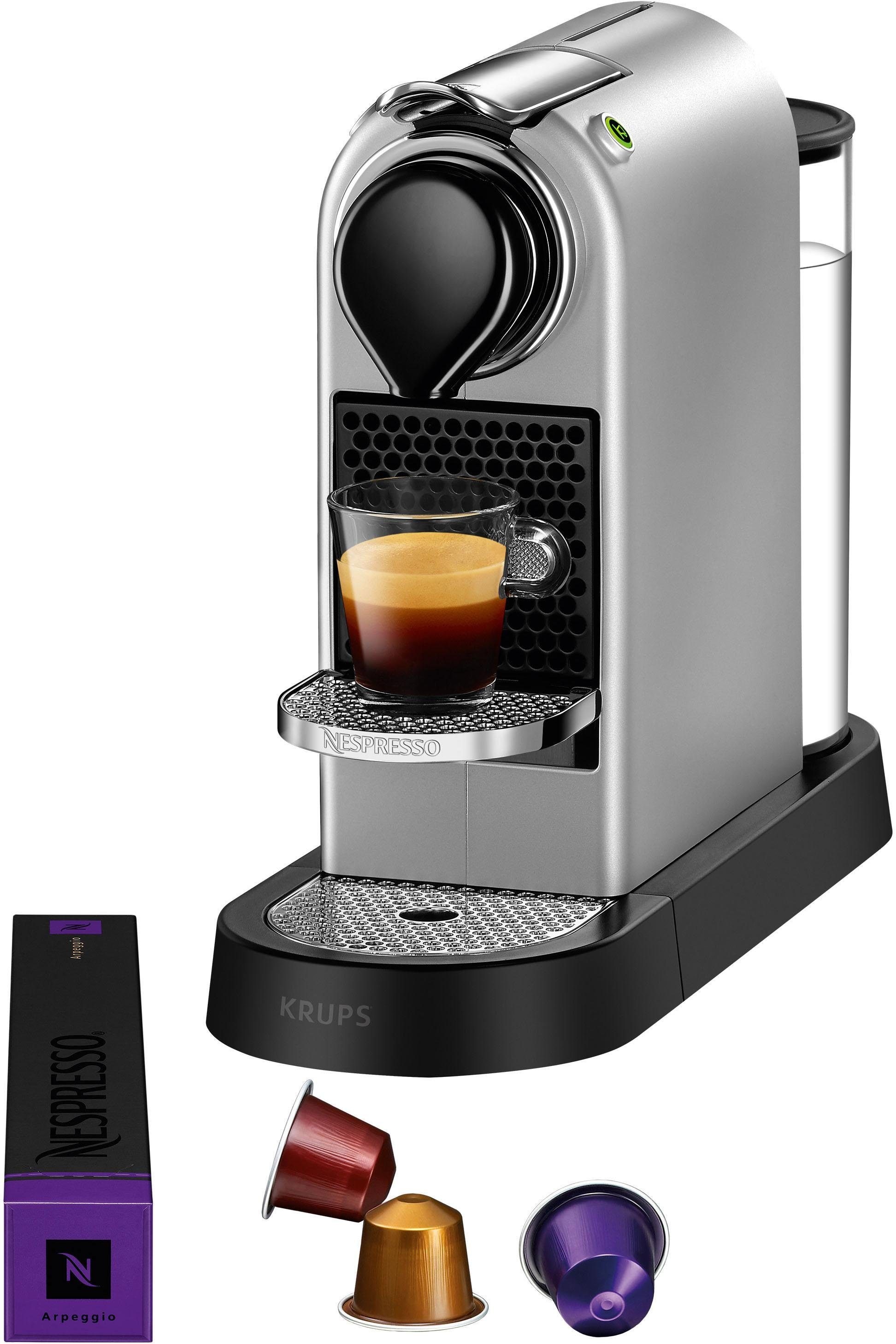 Nespresso Kapselmaschine »XN741B New CitiZ von Krups«, Wassertankkapazität: 1 Liter, inkl....