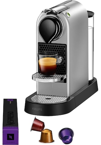 Nespresso Kapselmaschine »New CitiZ XN741B von Krups, Silver«, inkl. Willkommenspaket... kaufen