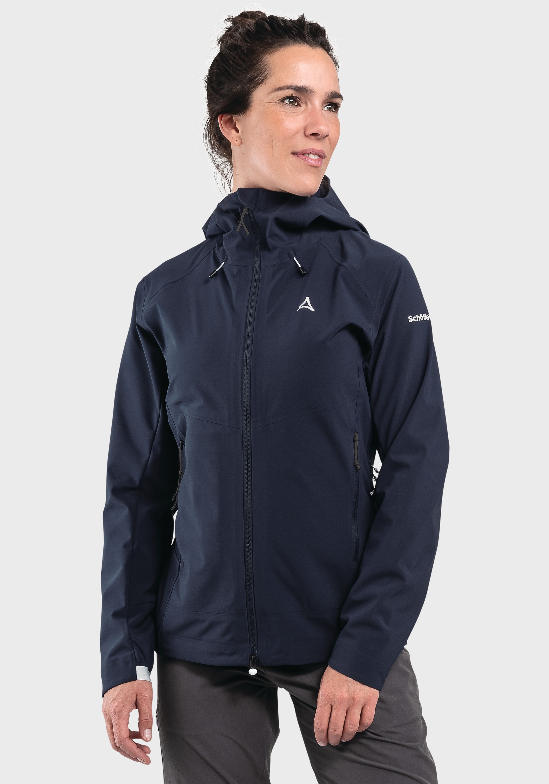 Schöffel Outdoorjacke »Softshell Jkt Mangart L«, mit Kapuze
