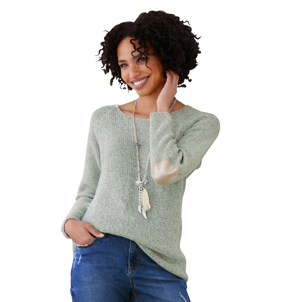 LINEA TESINI by heine Rundhalspullover »Pullover«