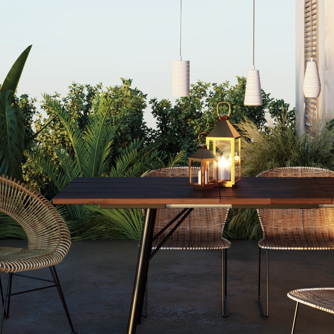 Kare Design Kerzenlaterne »Laterne Giardino« gold- oder silberfarben