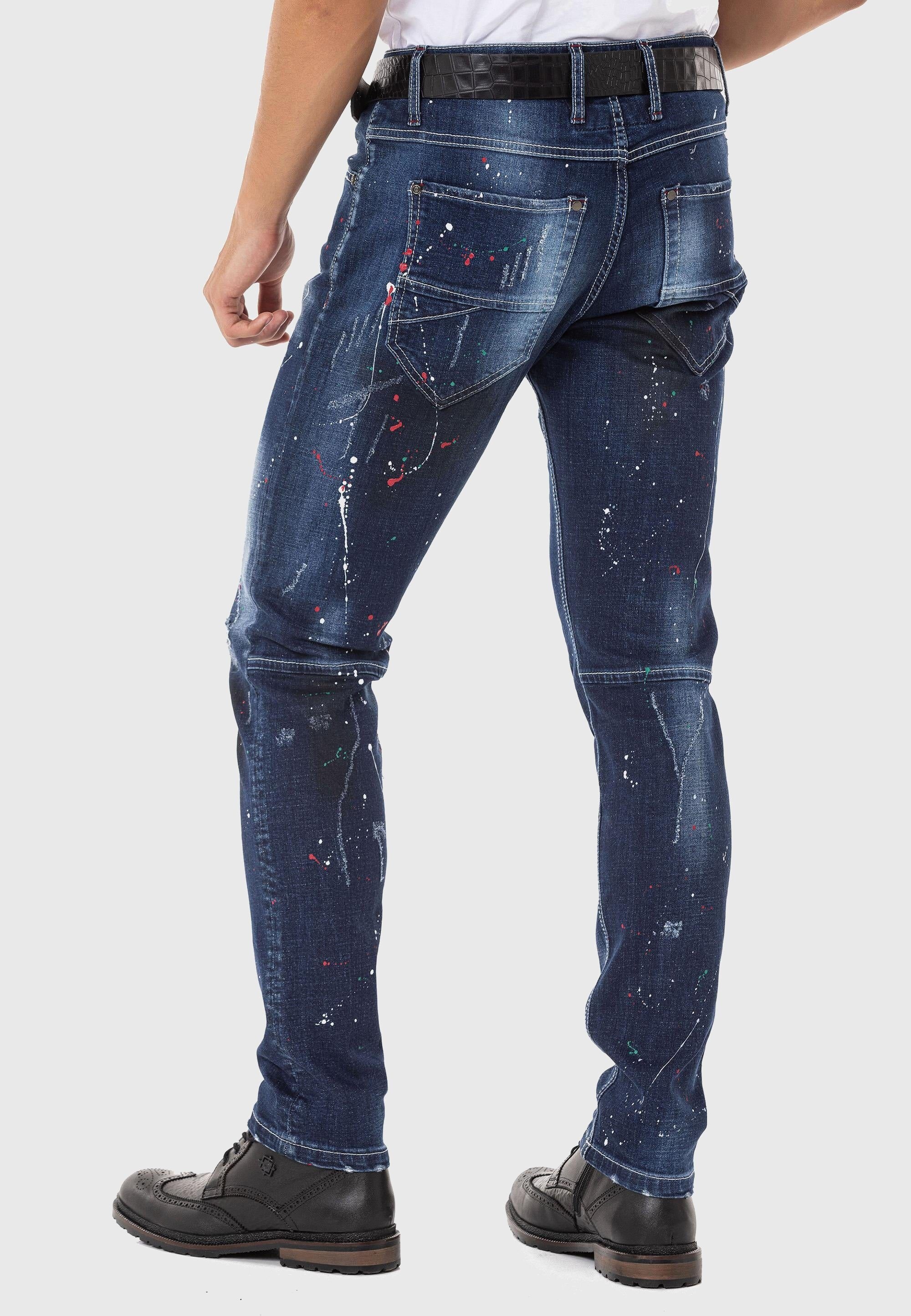 Cipo & Baxx 5-Pocket-Jeans »Cipo & Baxx Jeans« mit modischen Details