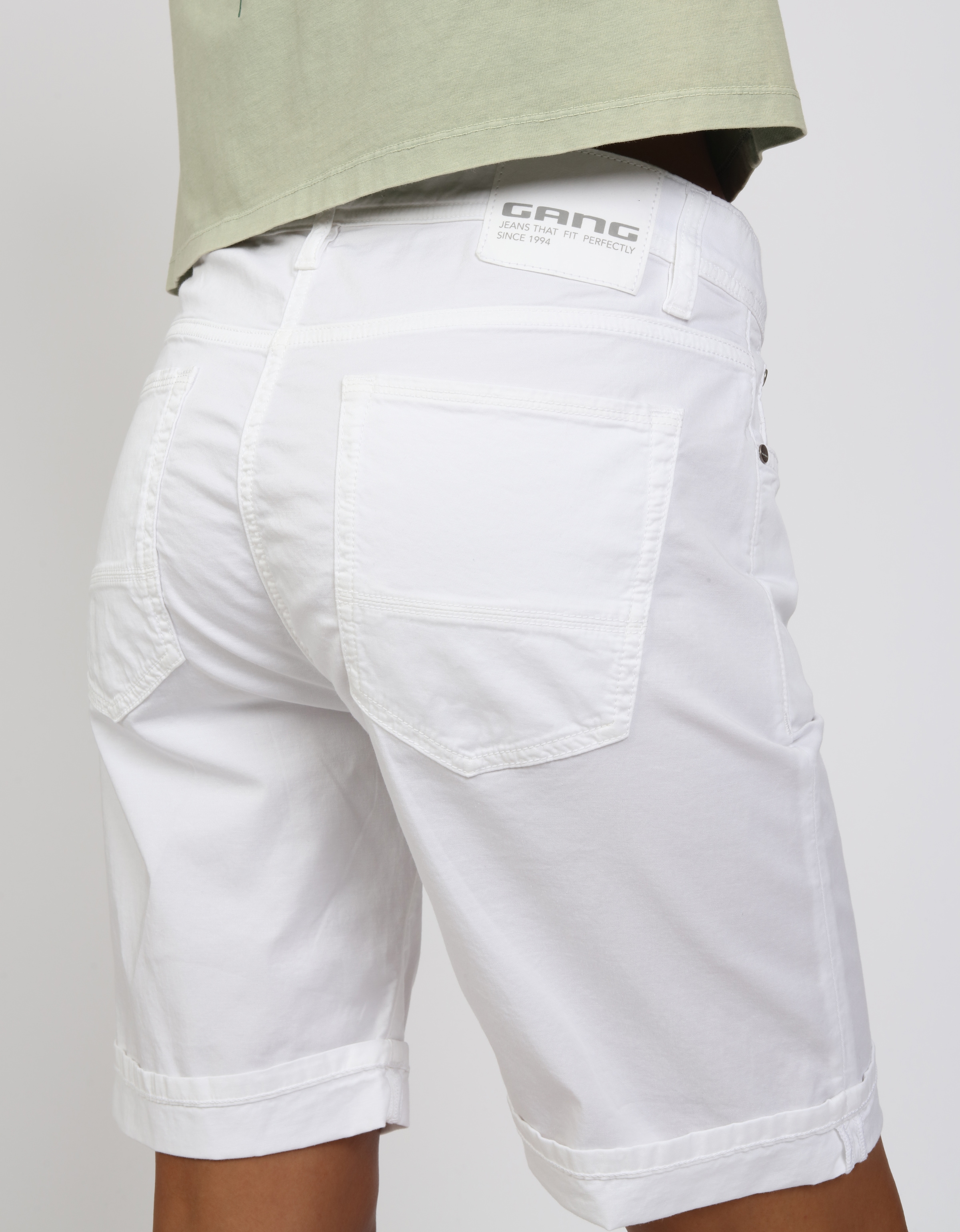 GANG Shorts »94NICA SHORTS«  mit Knopfleiste, Boyfriend Fit