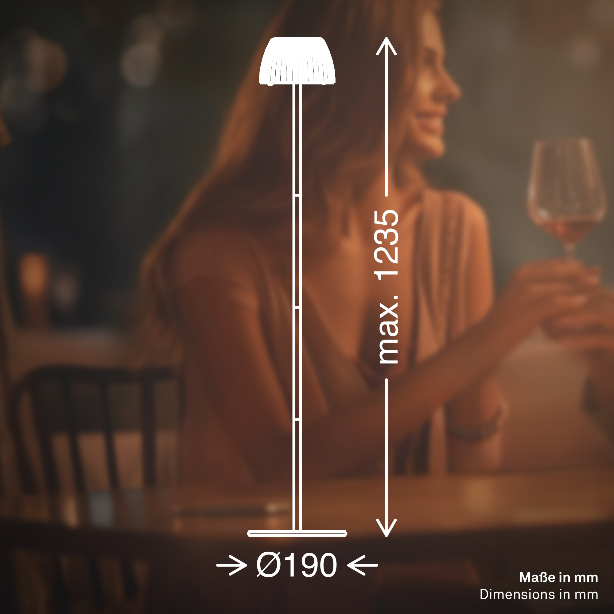 Briloner Leuchten »Akku LED Stehleuchte Riffle«
