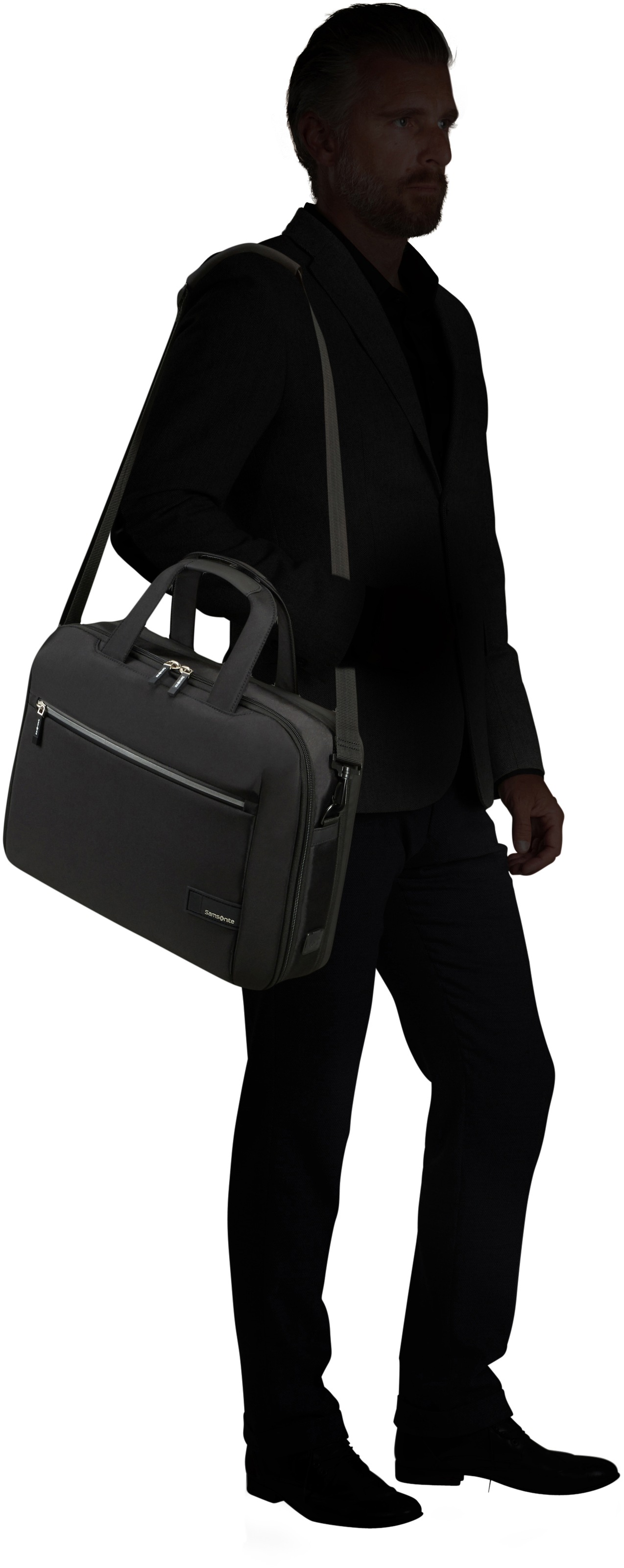 Samsonite Laptoptasche »LITEPOINT«, Arbeitstasche 15,6-Zoll Lapotop-, 10,5-Zoll Tabletfach & USB-Schleuse