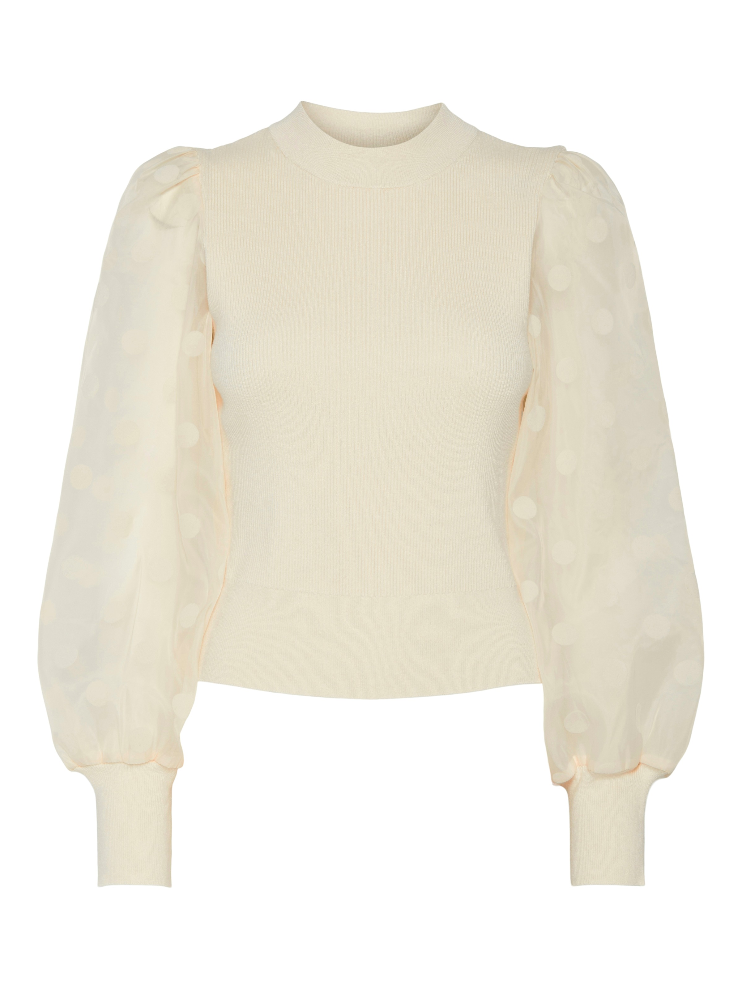 Y.A.S Rundhalspullover »YASDOTME LS KNIT PULLOVER S. NOOS«