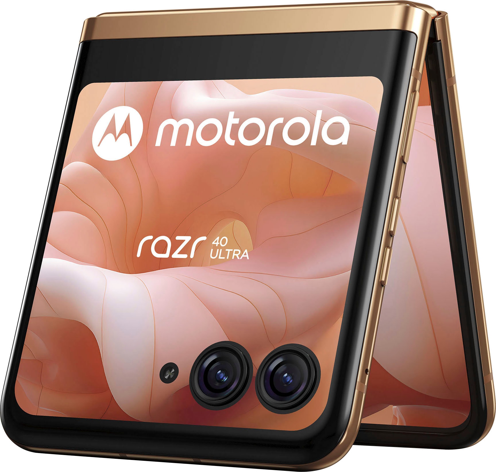 Motorola Smartphone »Motorola razr40 ultra«, Peach Fuzz