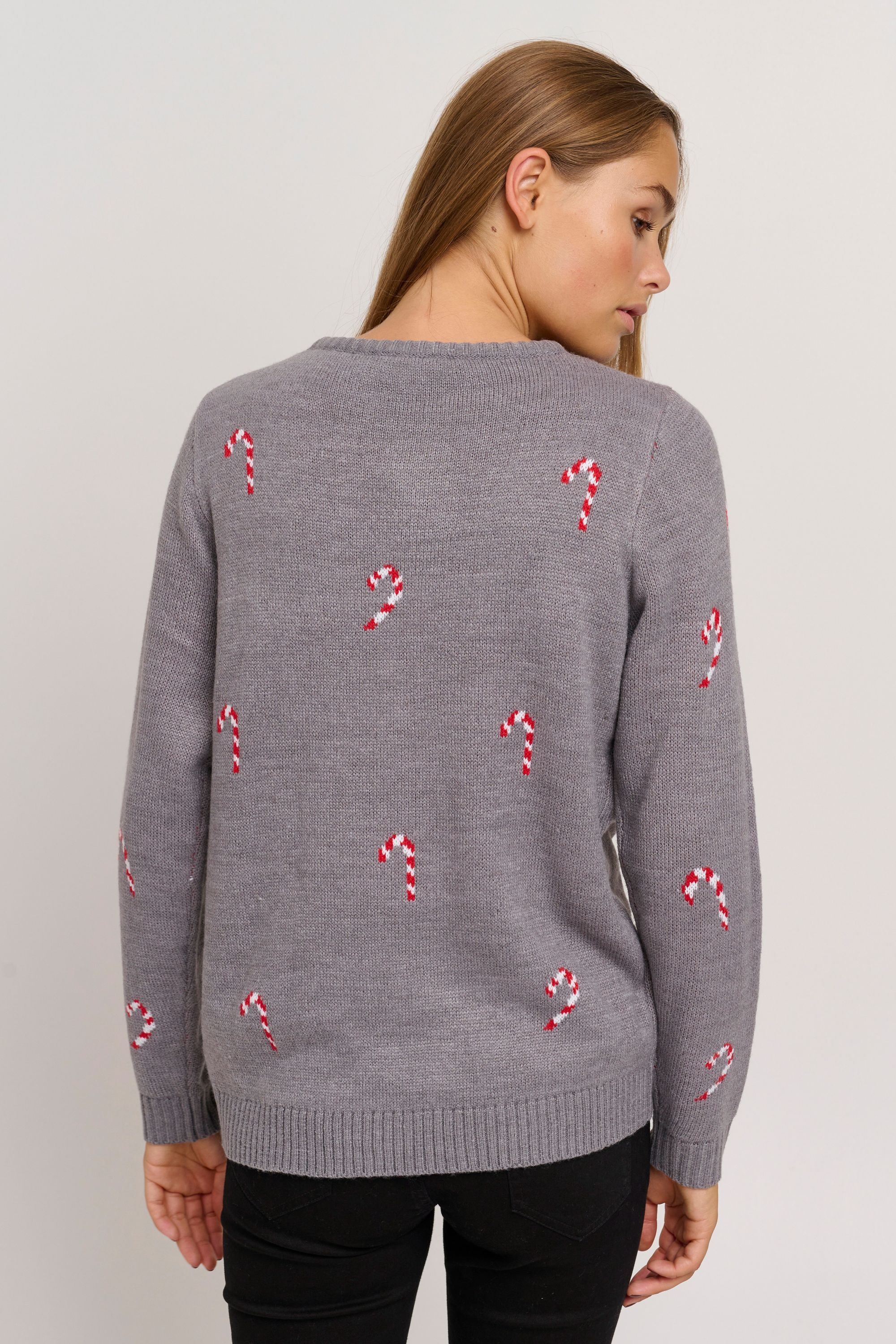 OXMO Strickfleece-Pullover »Strickpullover OXChristel«