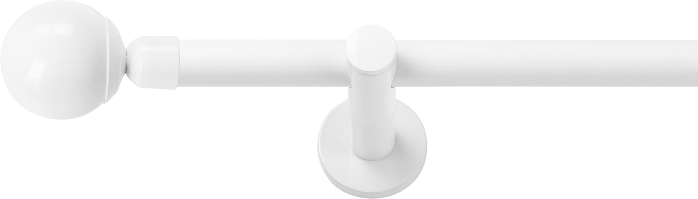 SN DECO GROUP Gardinenstange »Gardinenstange Reims Ø 19 mm, 1-läufig, Fixmaß, verschraubt« Ø 19 mm Fixmaß;kürzbar