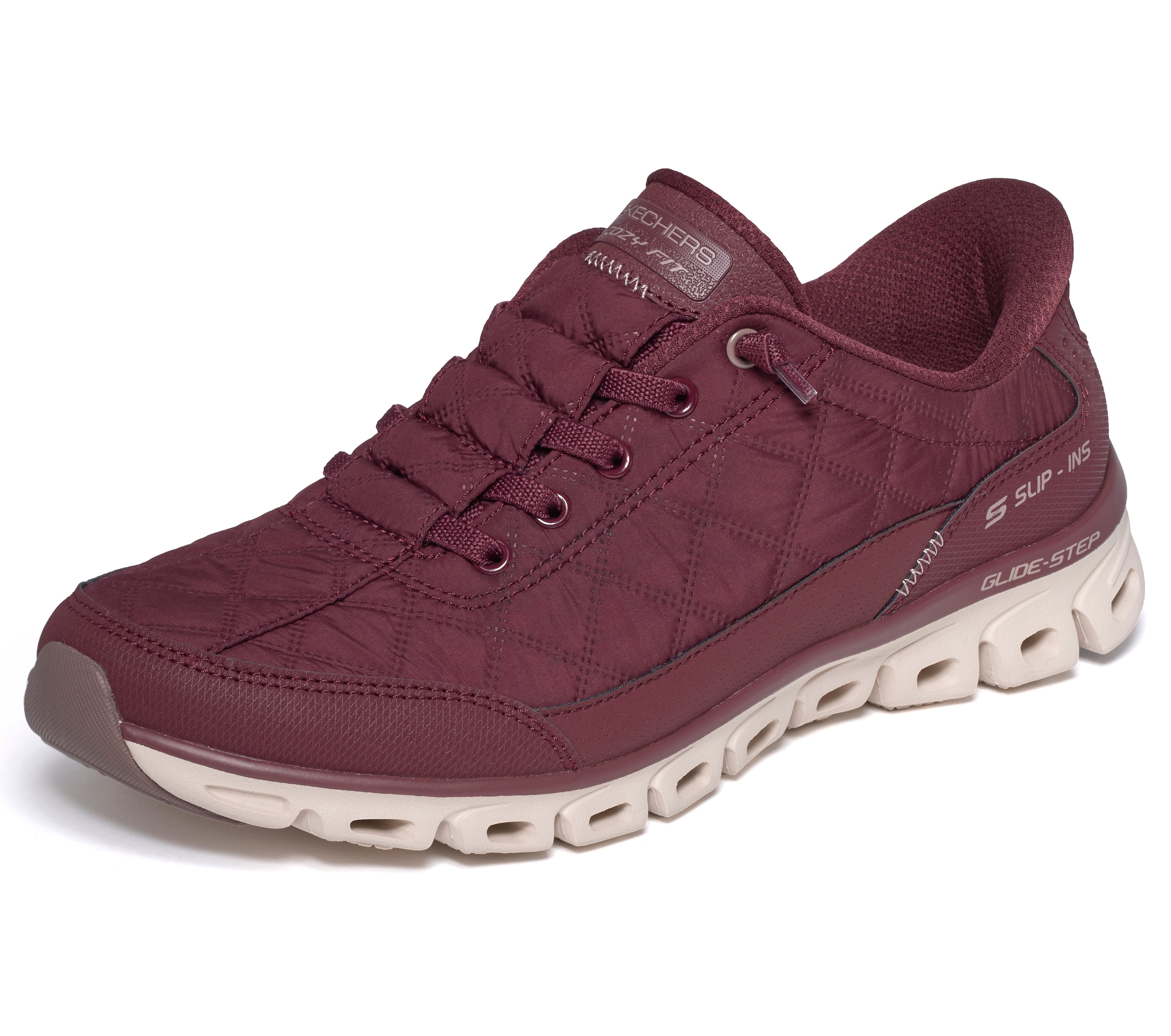 Skechers Slip-On Sneaker »GLIDE-STEP«  Freizeitschuh, Slipper mit No Tie Fit zum Schlupfen