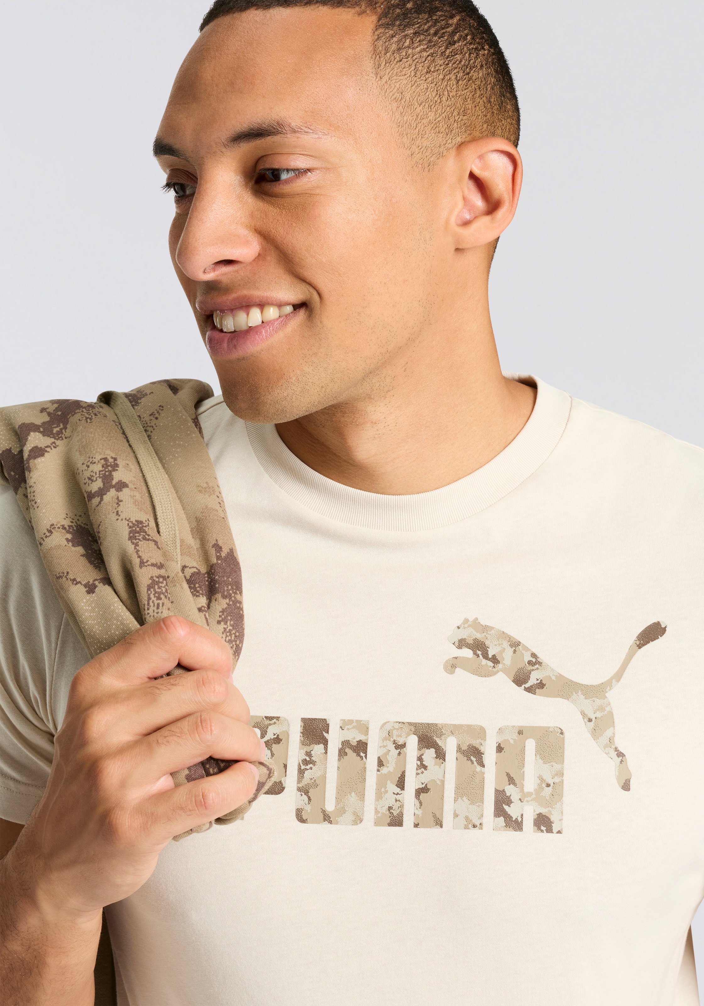 PUMA T-Shirt »ESS CAMO TEE«