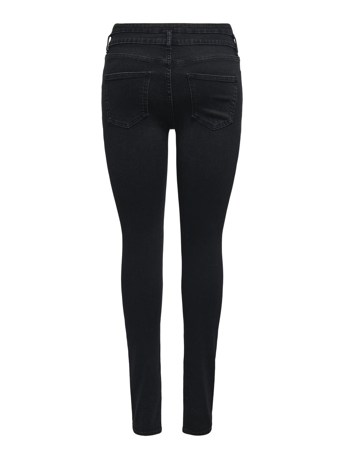 ONLY Skinny-fit-Jeans »ONLBLUSH MID SK DB WAIST DNM TAI BOX X«