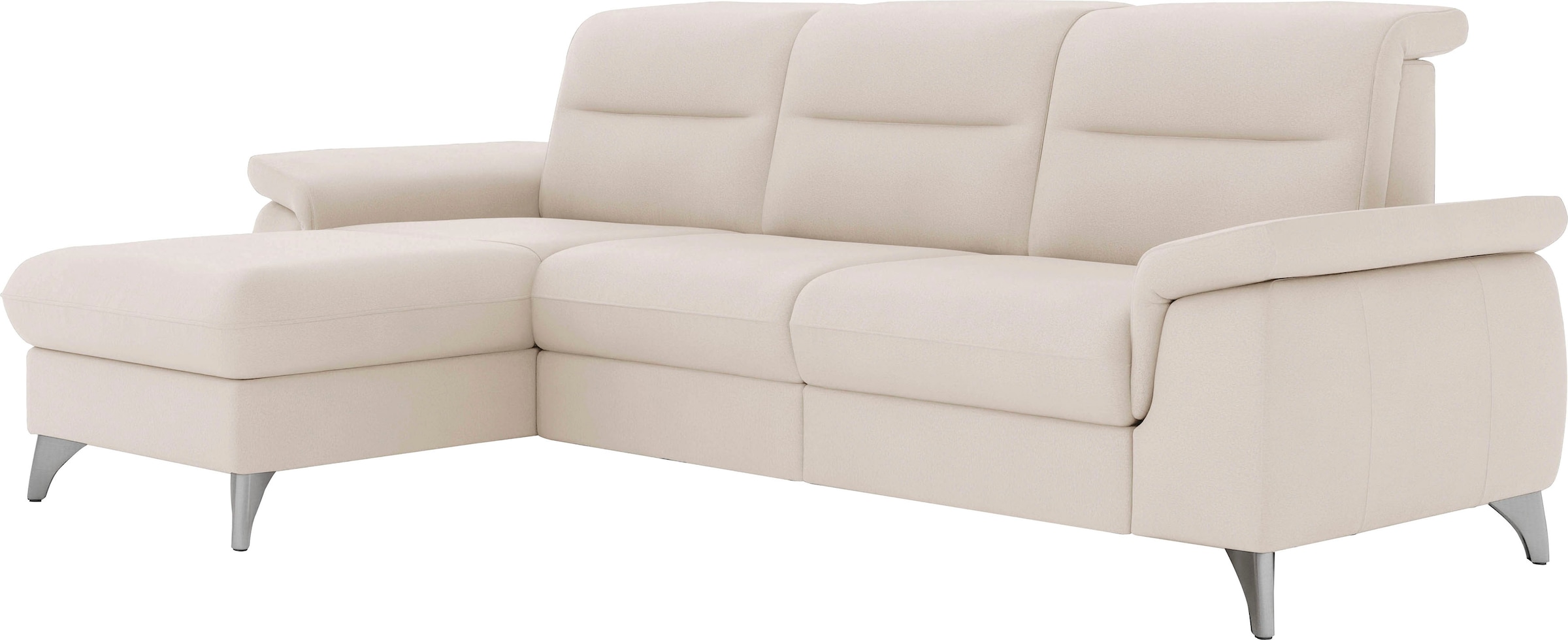sit&more Ecksofa »Astoria L-Form« wahlweise mit motorischer Relaxfunktion