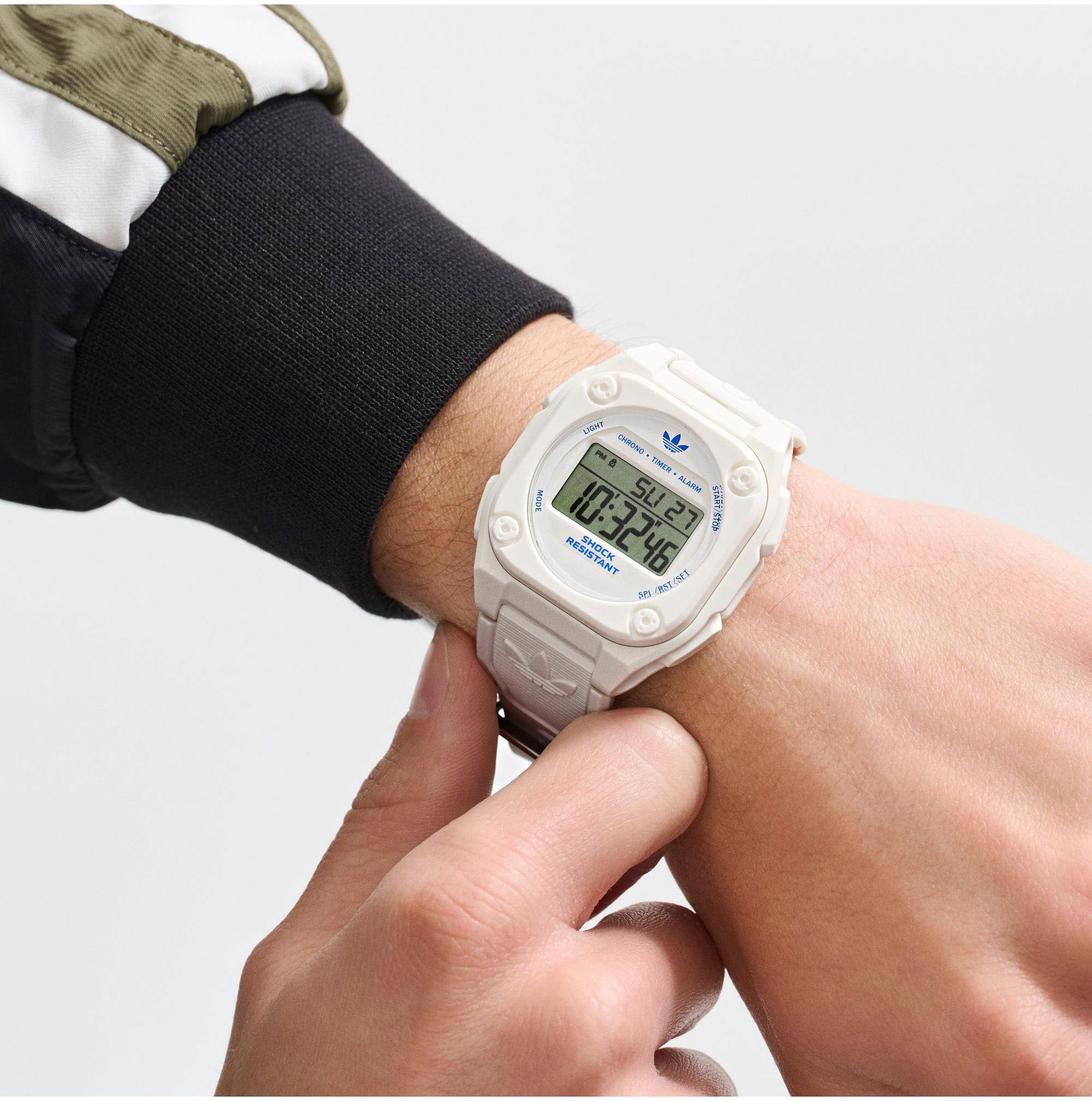 adidas Originals Chronograph »CITY TECH FOUR«, Quarzuhr, Armbanduhr, Herrenuhr, Damenuhr,Datum, Stoppfunktion,digital