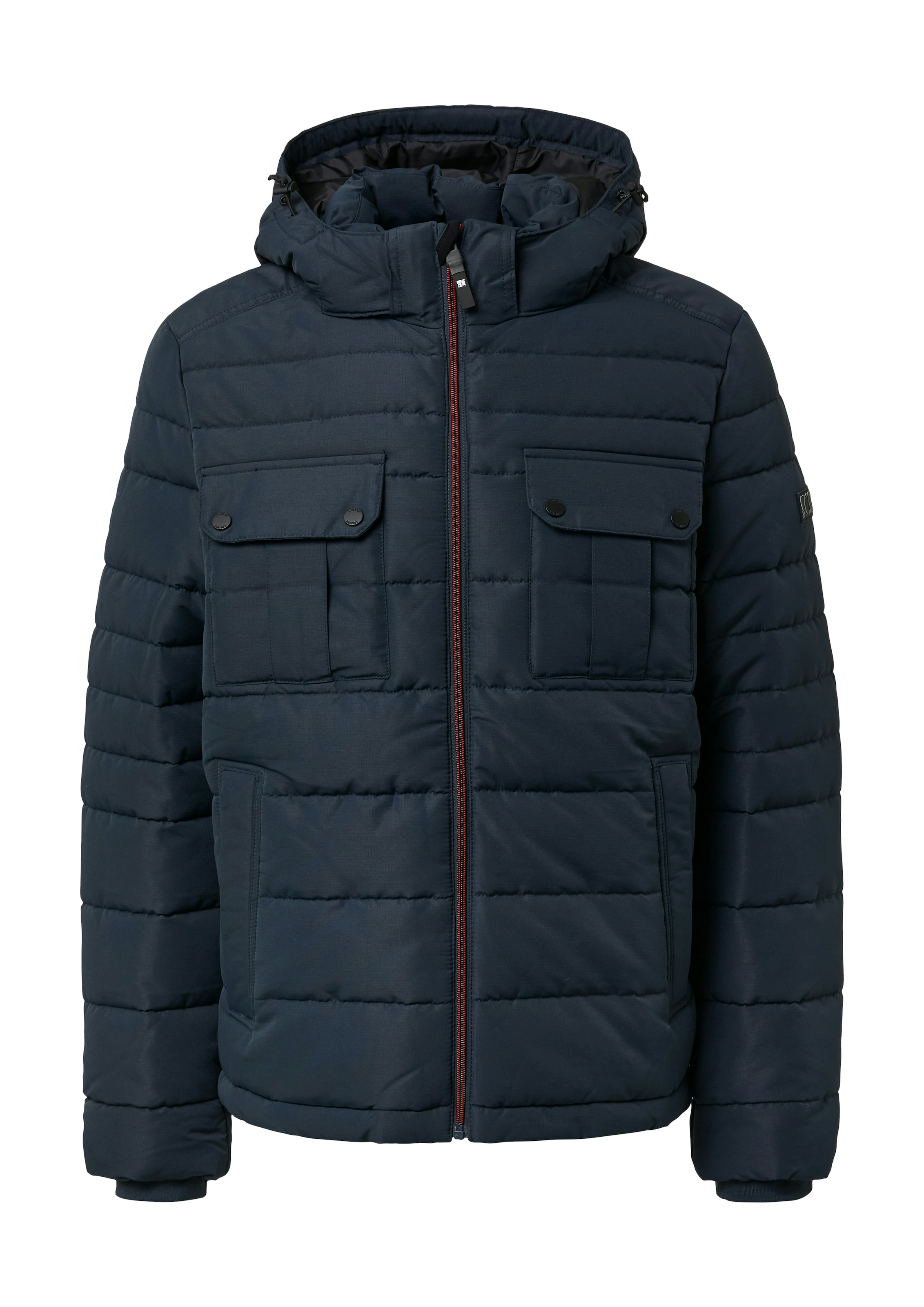 s.Oliver Steppjacke mit Kapuze mit Kapuze und Kordelzug