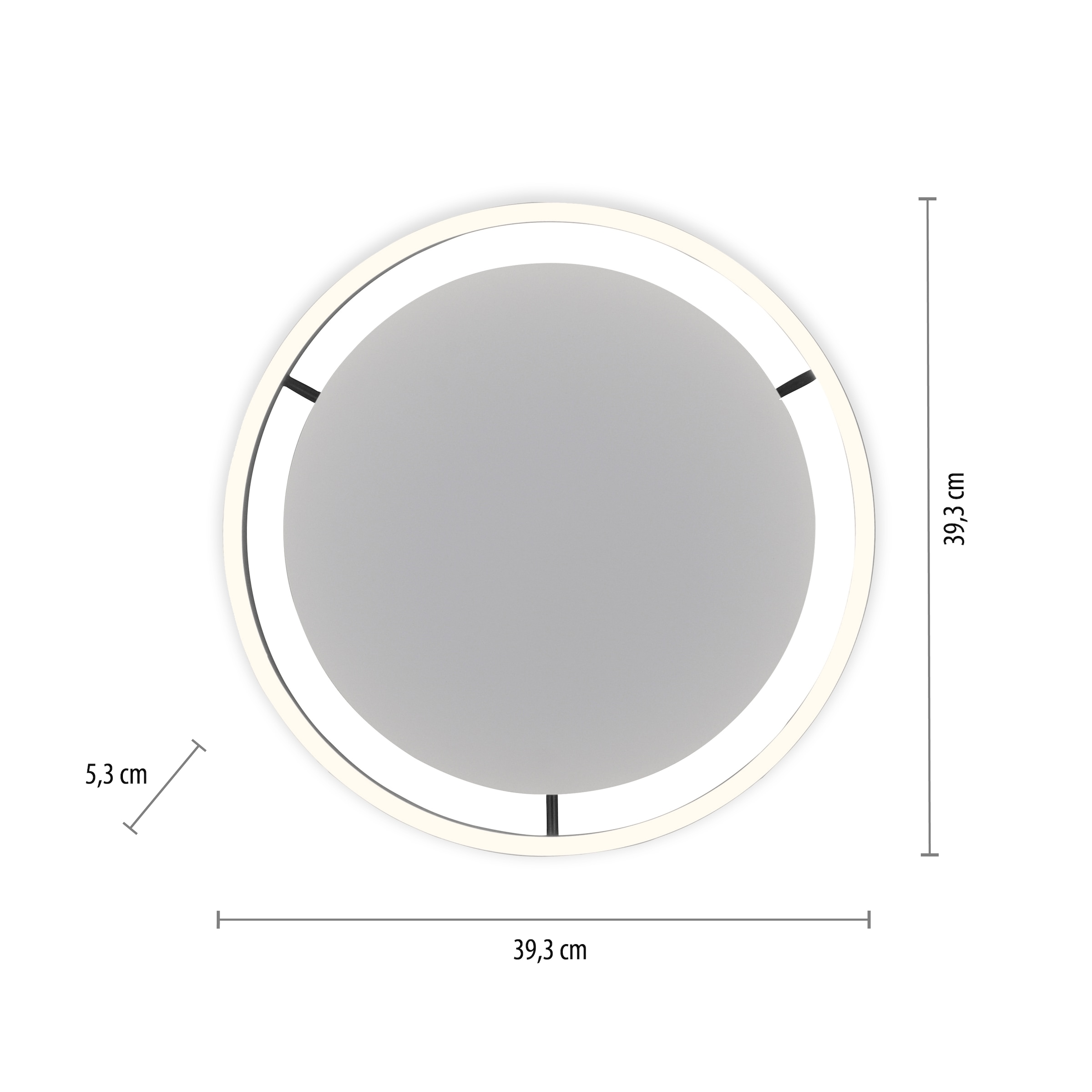 JUST LIGHT Deckenleuchte »RITUS«, 1 flammig, Leuchtmittel LED-Board | LED fest integriert, LED, dimmbar, Switchmo, dimmbar, Switchmo