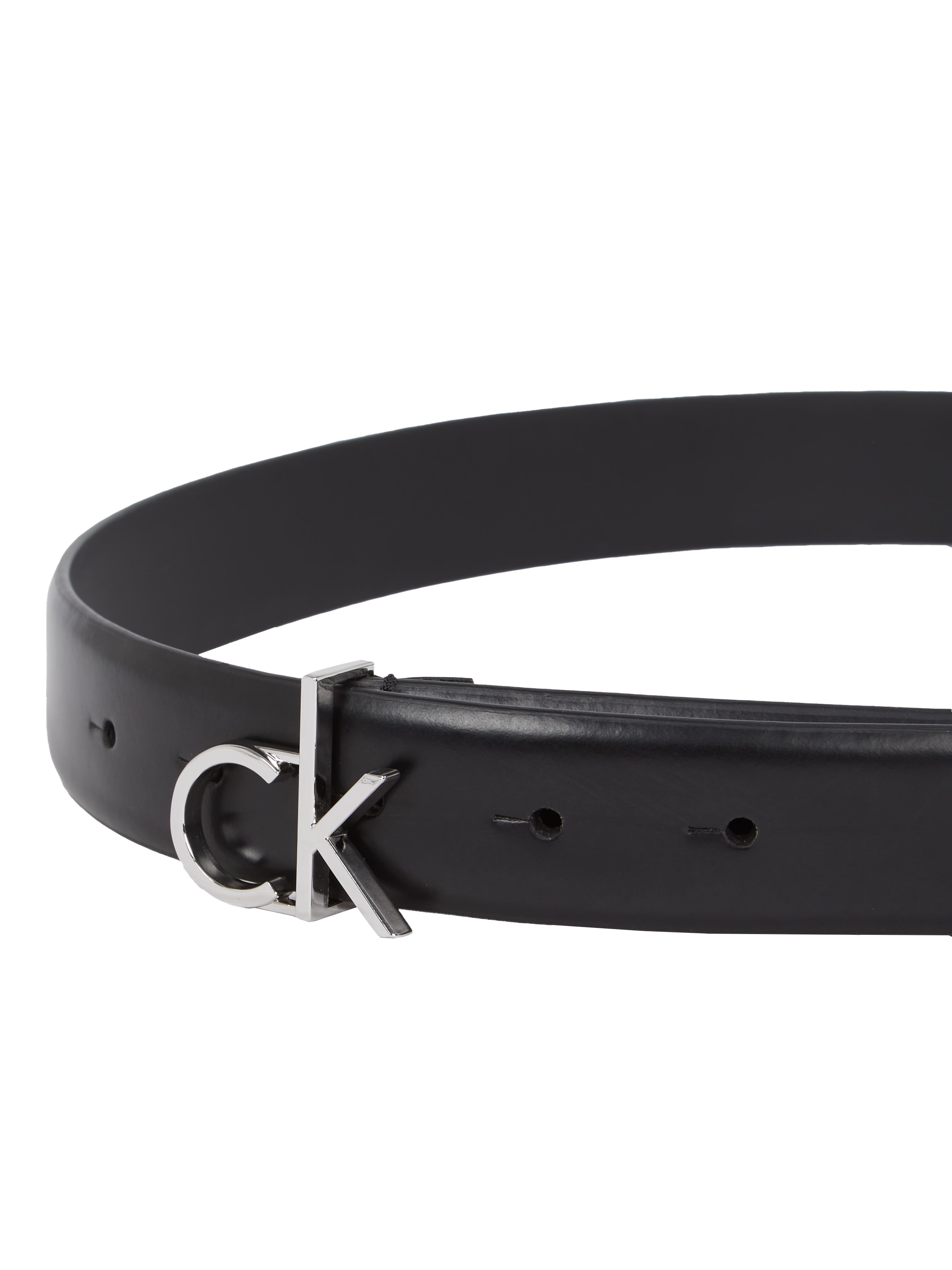 Calvin Klein Ledergürtel »CK BUCKLE BELT 3.0_SMOOTH«, mit CK-Logoschließe