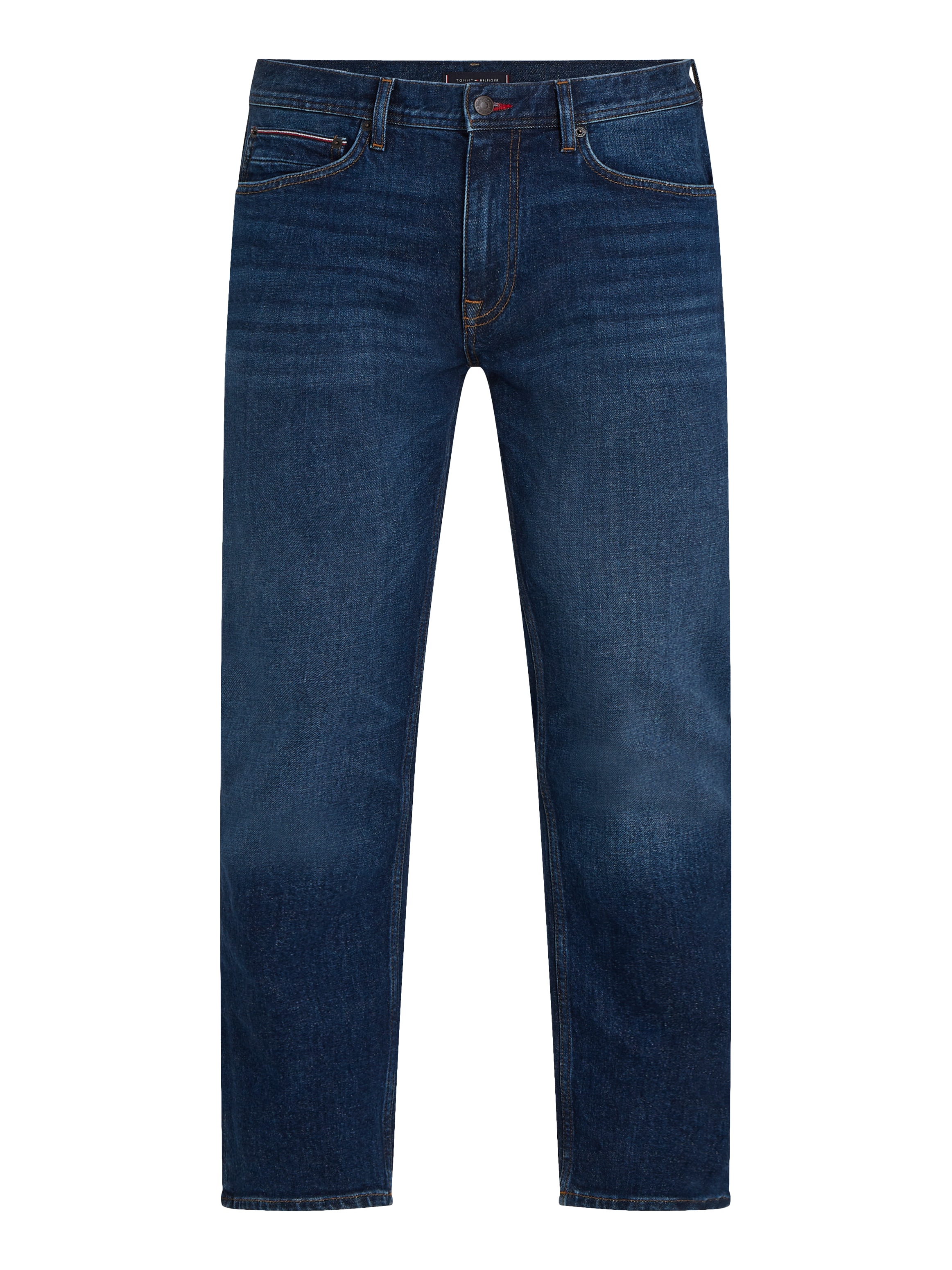 Tommy Hilfiger Straight-Jeans »STRAIGHT DENTON STR CREST INDIGO«