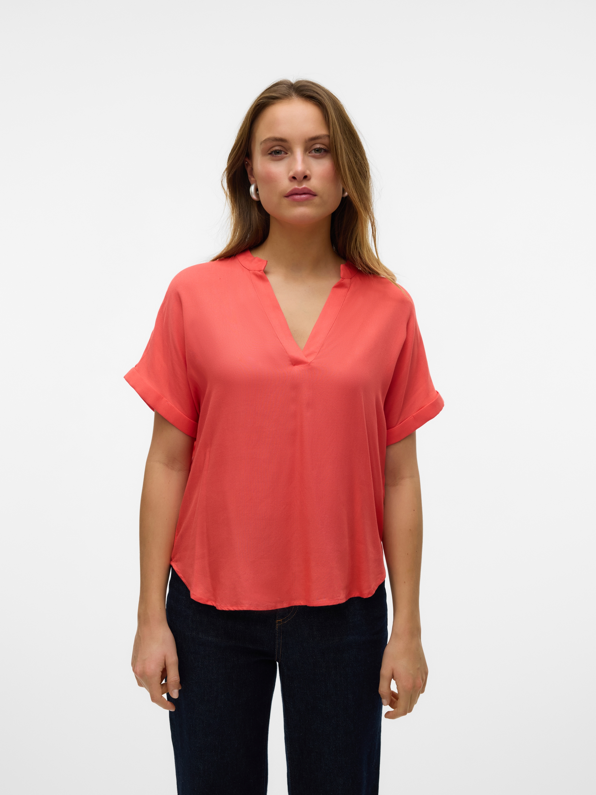 Vero Moda Shirtbluse »VMBEAUTY SS TOP GA NOOS«