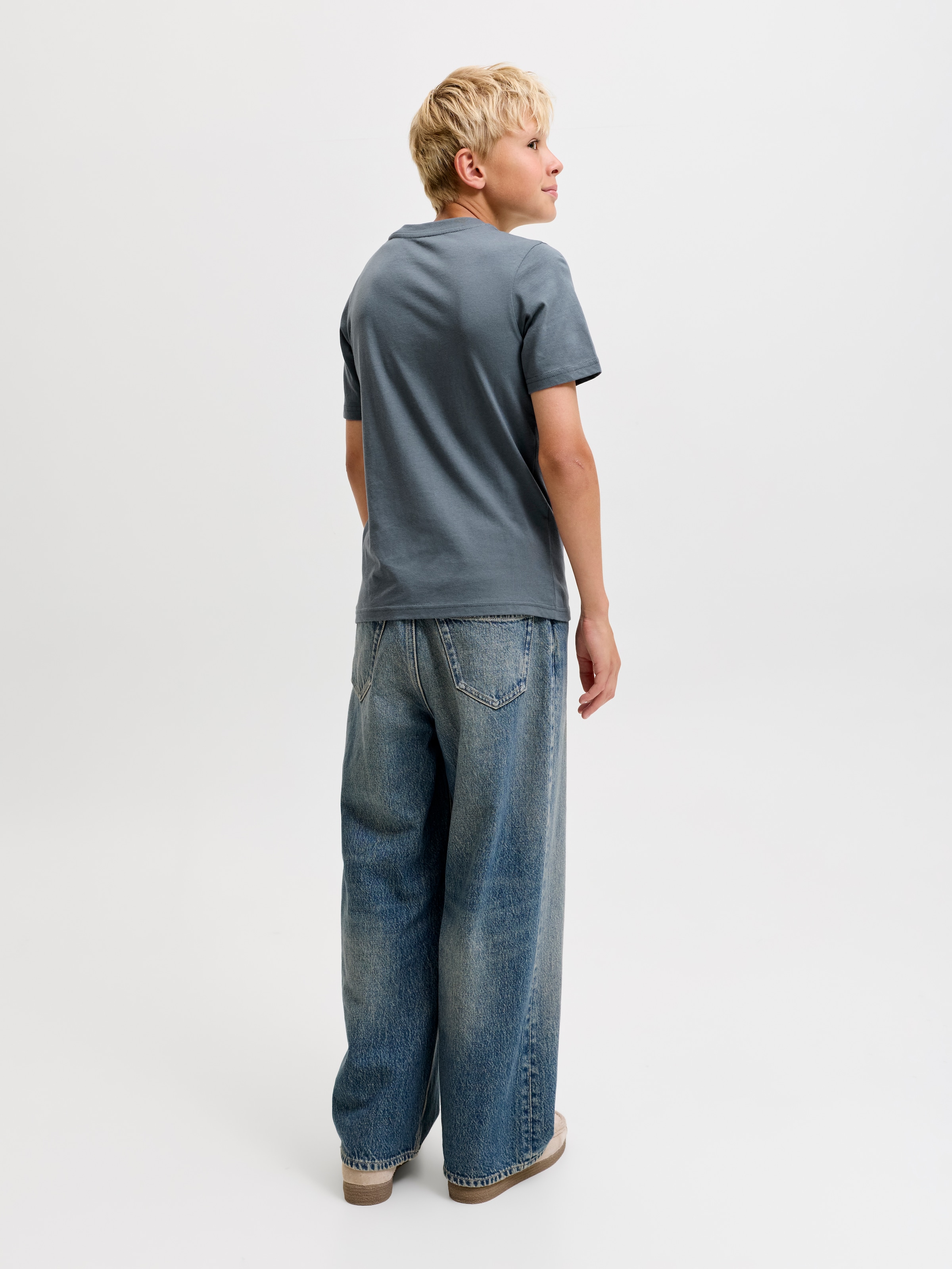 Jack & Jones Junior Rundhalsshirt »JJTOM TEE SS CREW NECK SN JNR« Baumwolle, regular fit