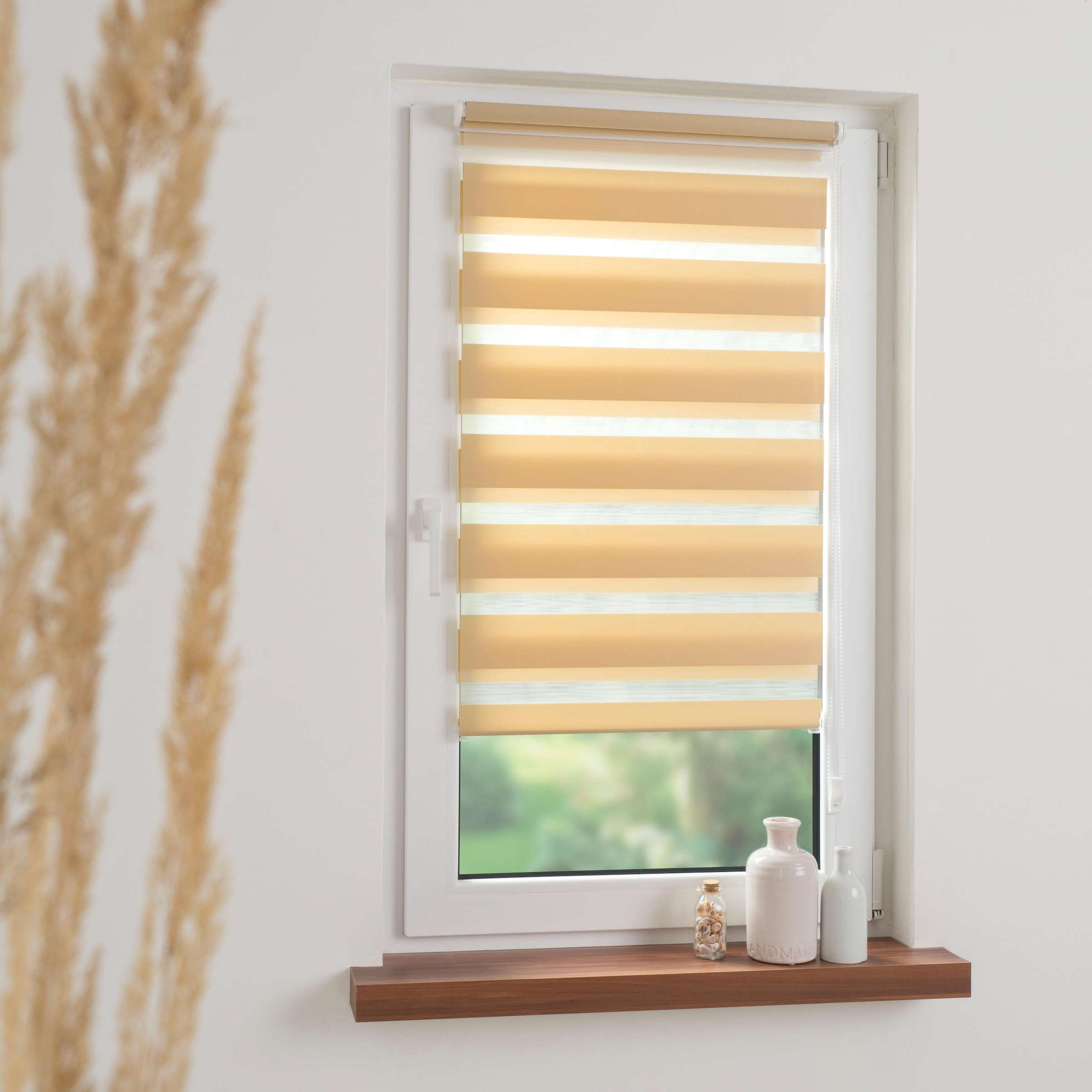 SCHÖNER WOHNEN-Kollektion Doppelrollo »Klemmfix-Doppelrollo« Lichtschutz ohne Bohren freihängend