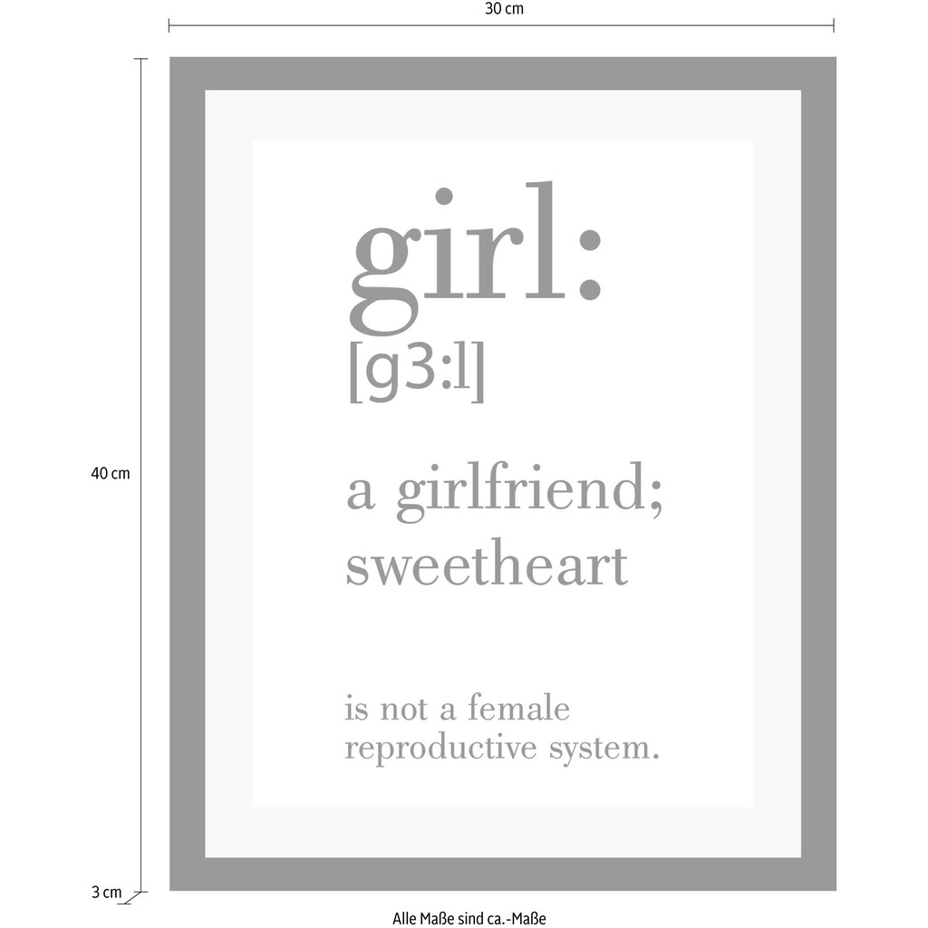 queence Bild »Girl«