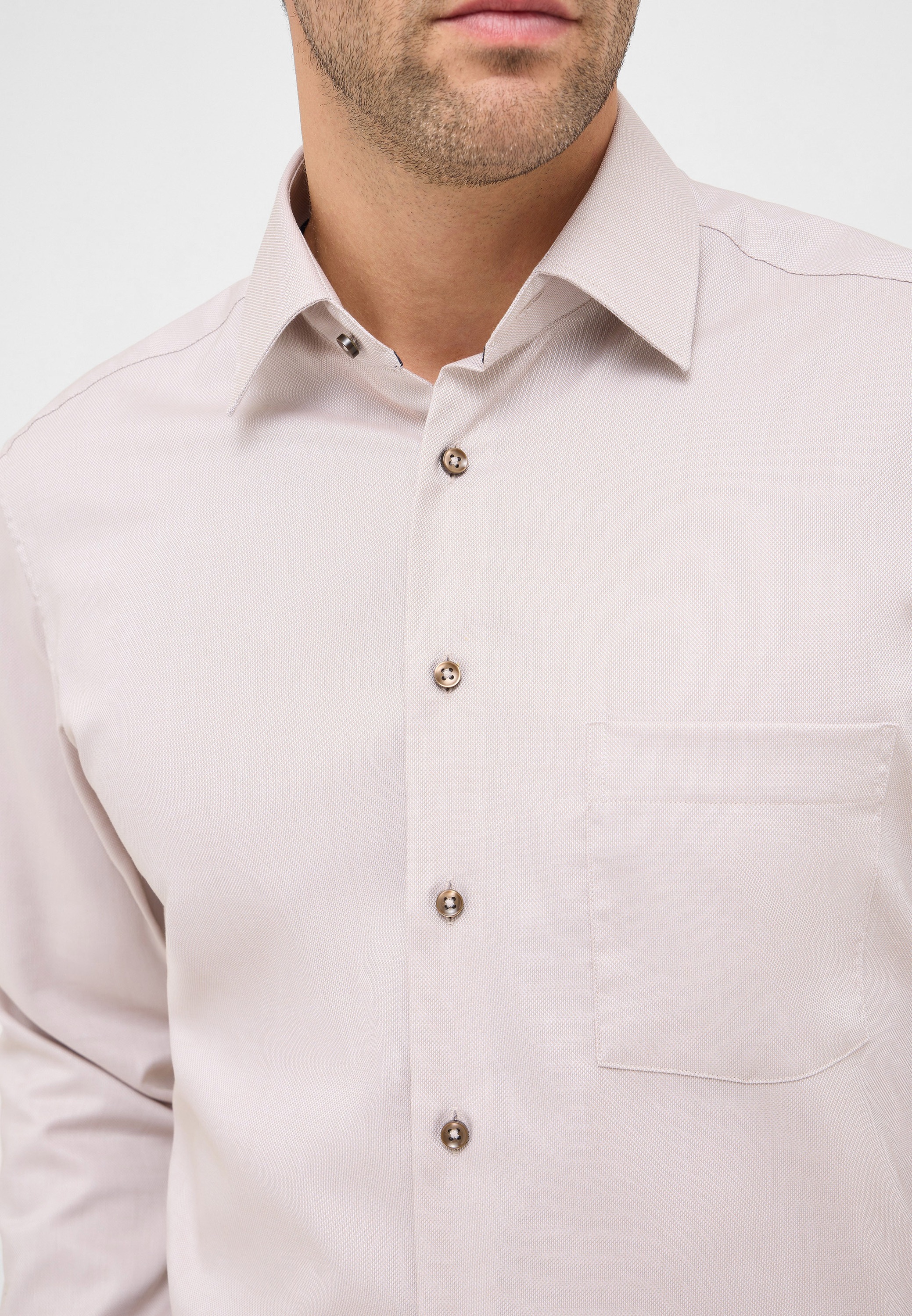 Eterna Langarmhemd »MODERN FIT« NON IRON (bügelfrei)