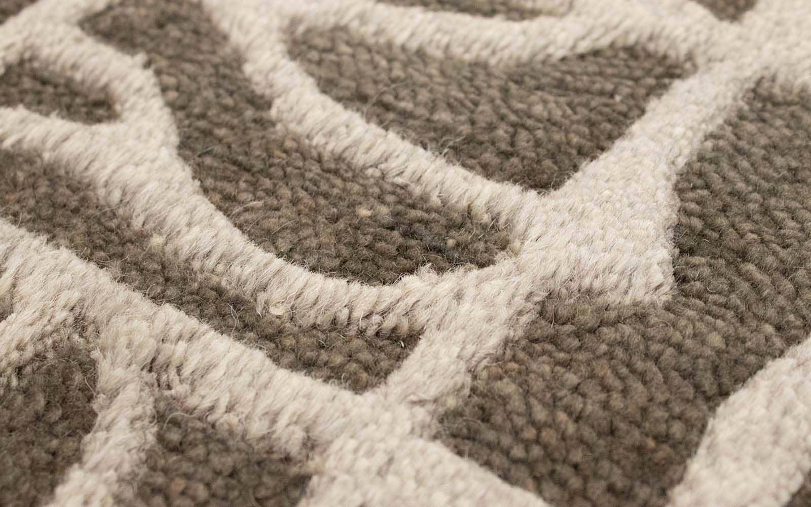 morgenland Wollteppich »Gabbeh Teppich rechteckig, handgeknüpft handgeknüpft grau«
