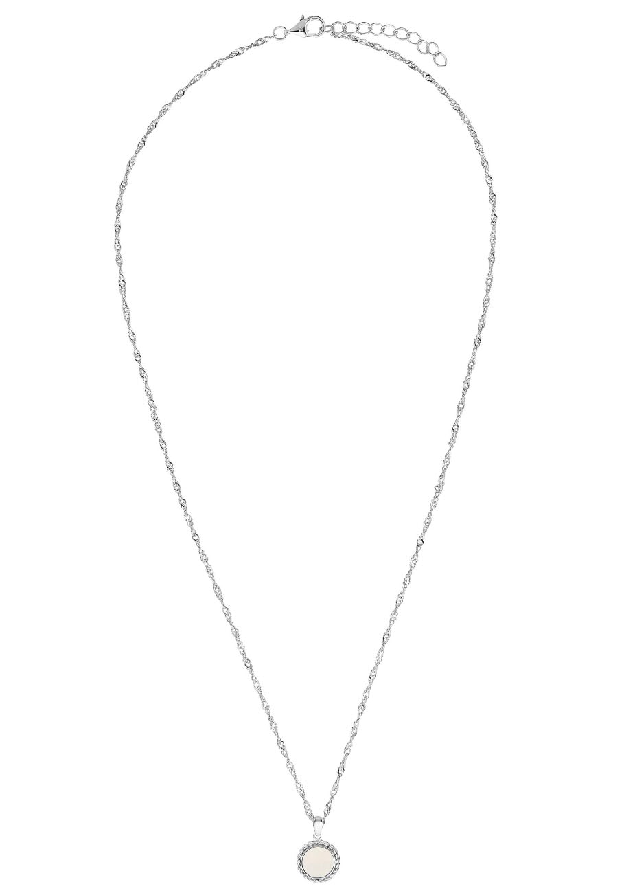 Amor Kette mit Anhänger »Silverchic, 2036016«, mit Perlmutt