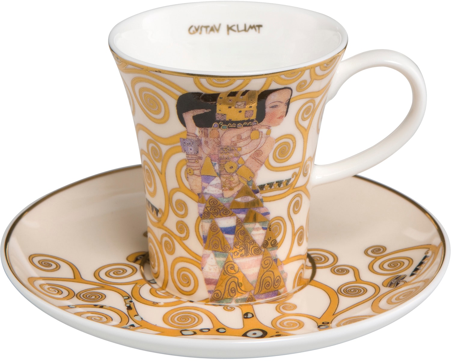 Goebel Espressotasse »Die Erwartung«, von Gustav Klimt mit 3 Jahren XXL  Garantie