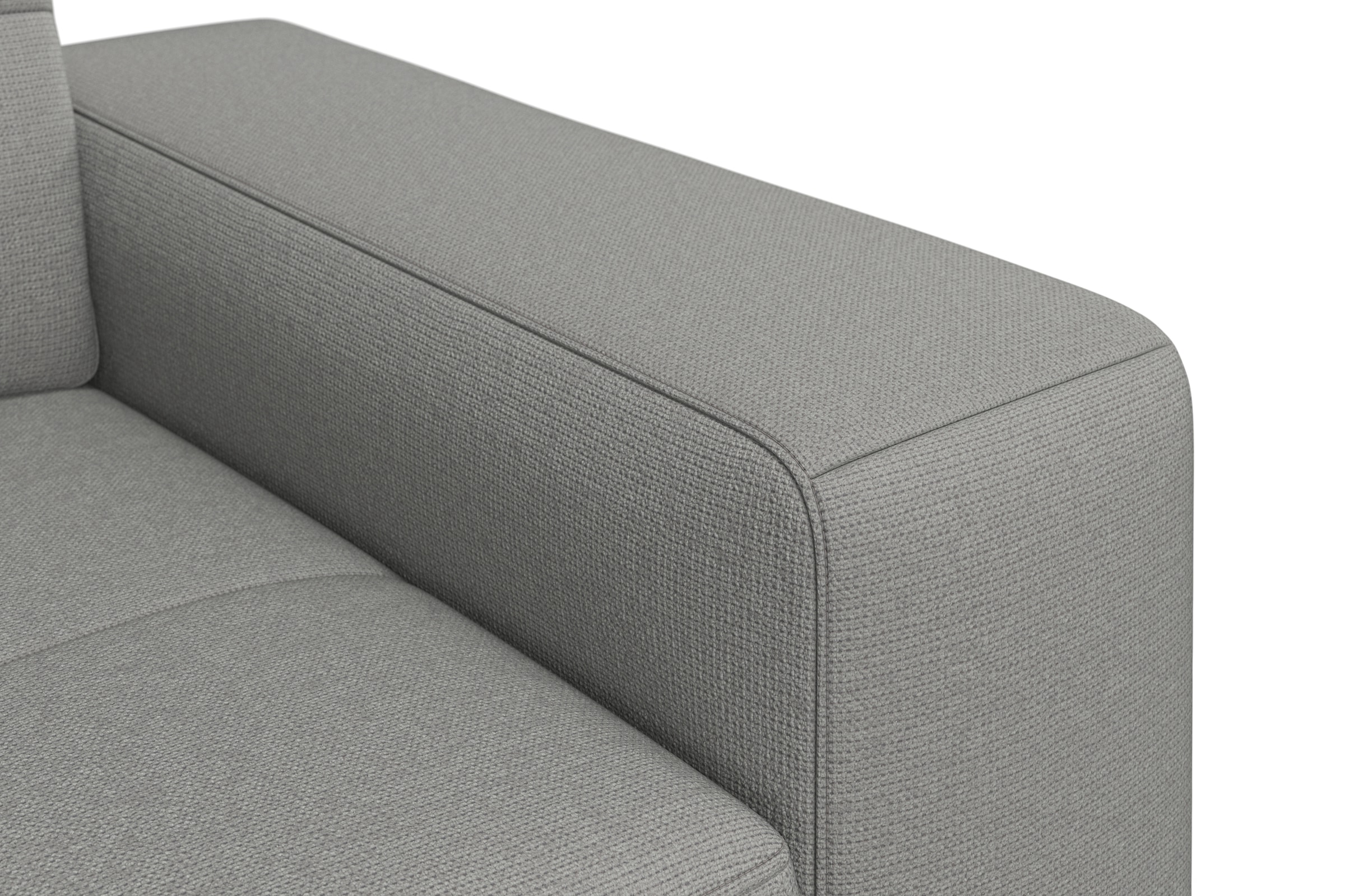 sit&more Ecksofa »Baviene L-Form«, inklusive Sitztiefenverstellung und Federkern, wahlweise Bettfunktion