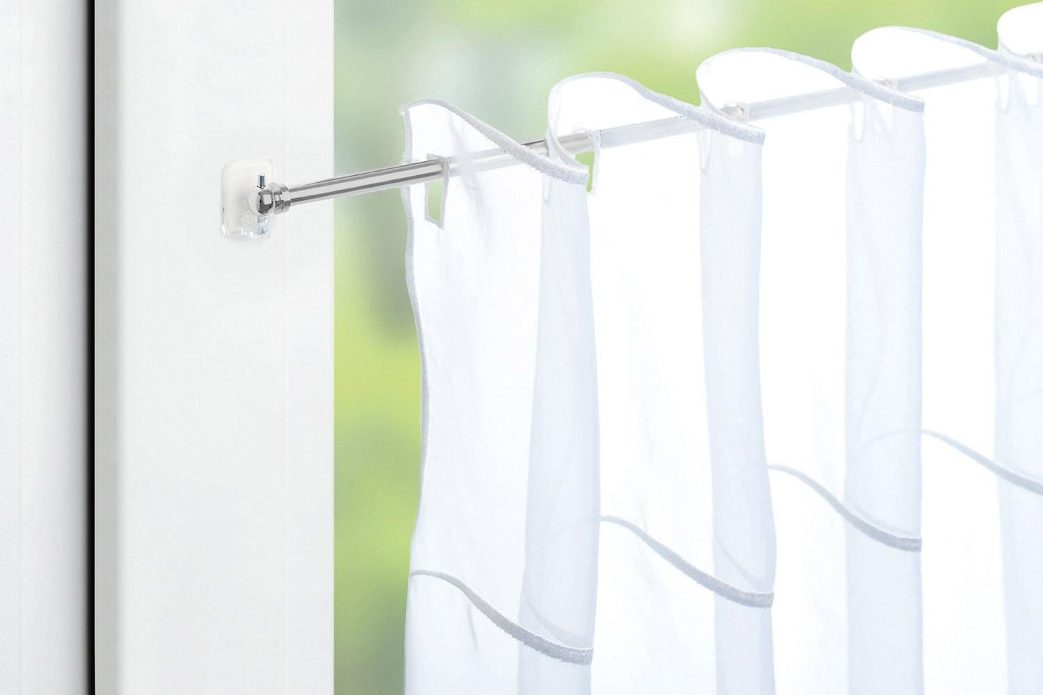 Good Life Vitragenstange »Kugel« Ø 7 mm 1 läufig-läufig ausziehbar