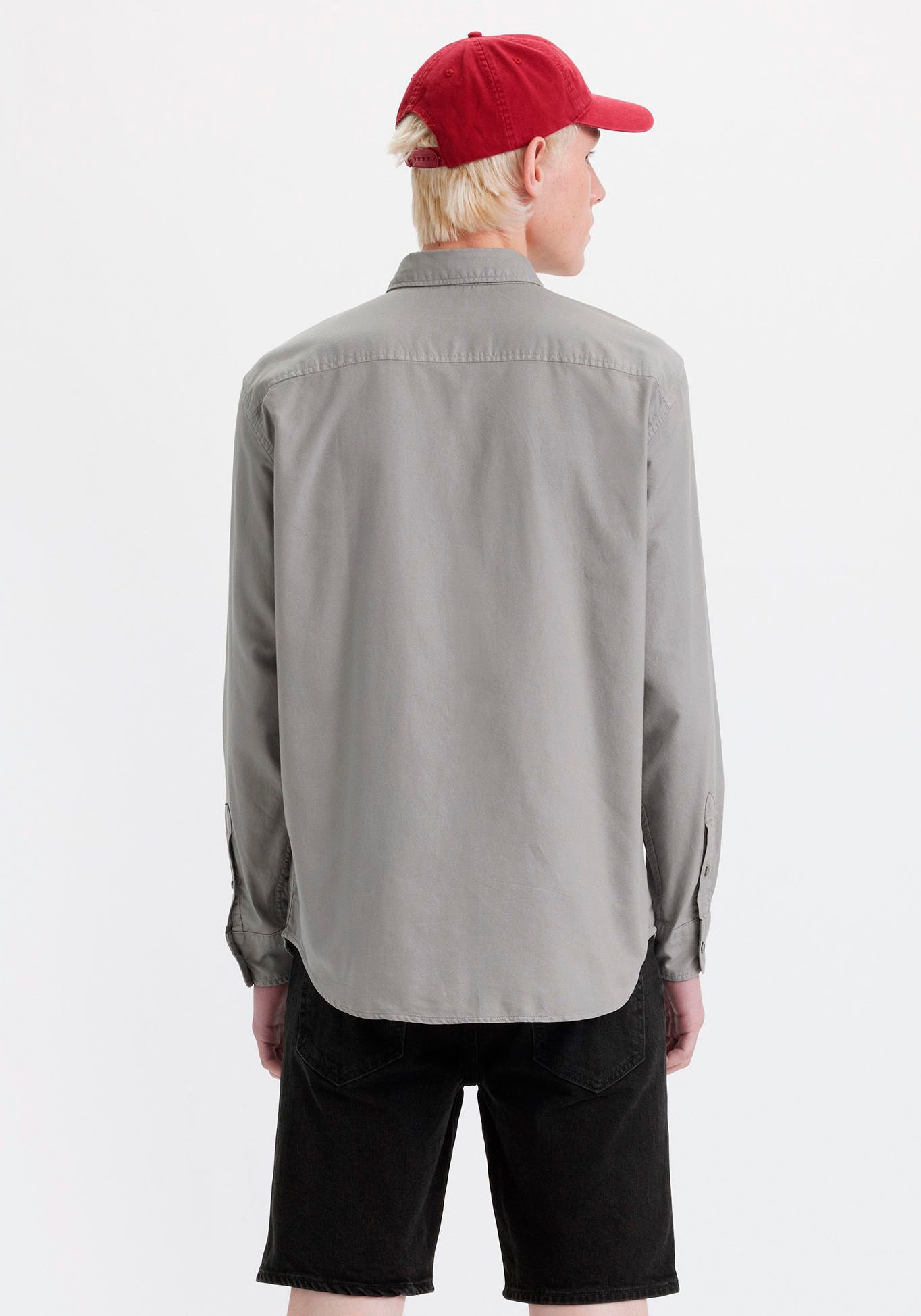 Levi's® Langarmhemd »AUTHENTIC BUTTON DOWN GREYS«