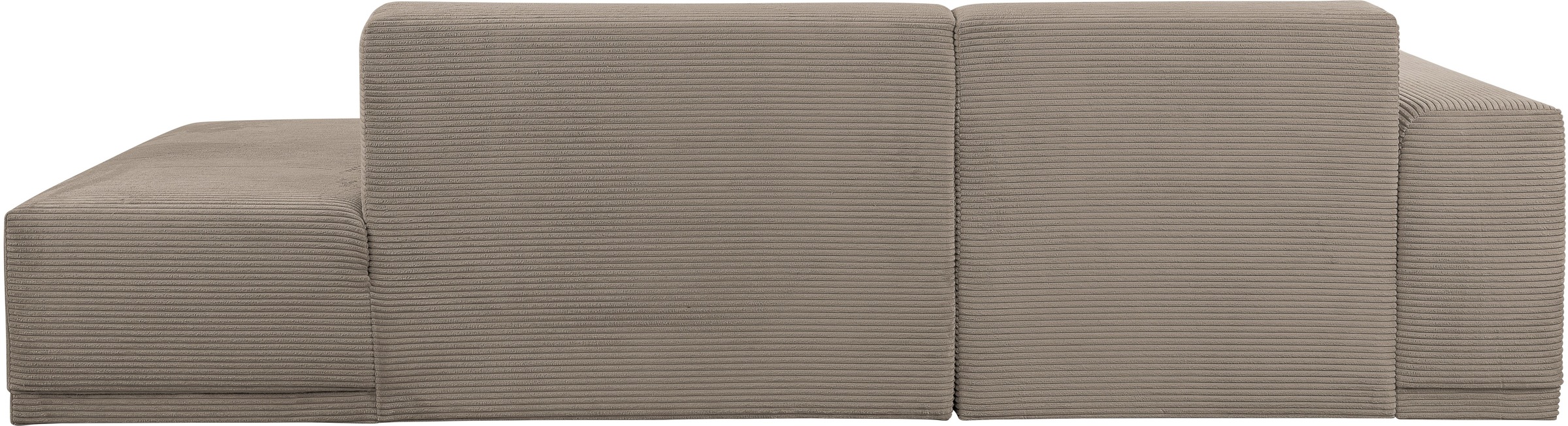 WERK2 Ecksofa »Apollo, hoher Sitzkomfort, aktuelles Design, Breite 264cm, L-Form« Puristisches Design mit maximalem Komfort