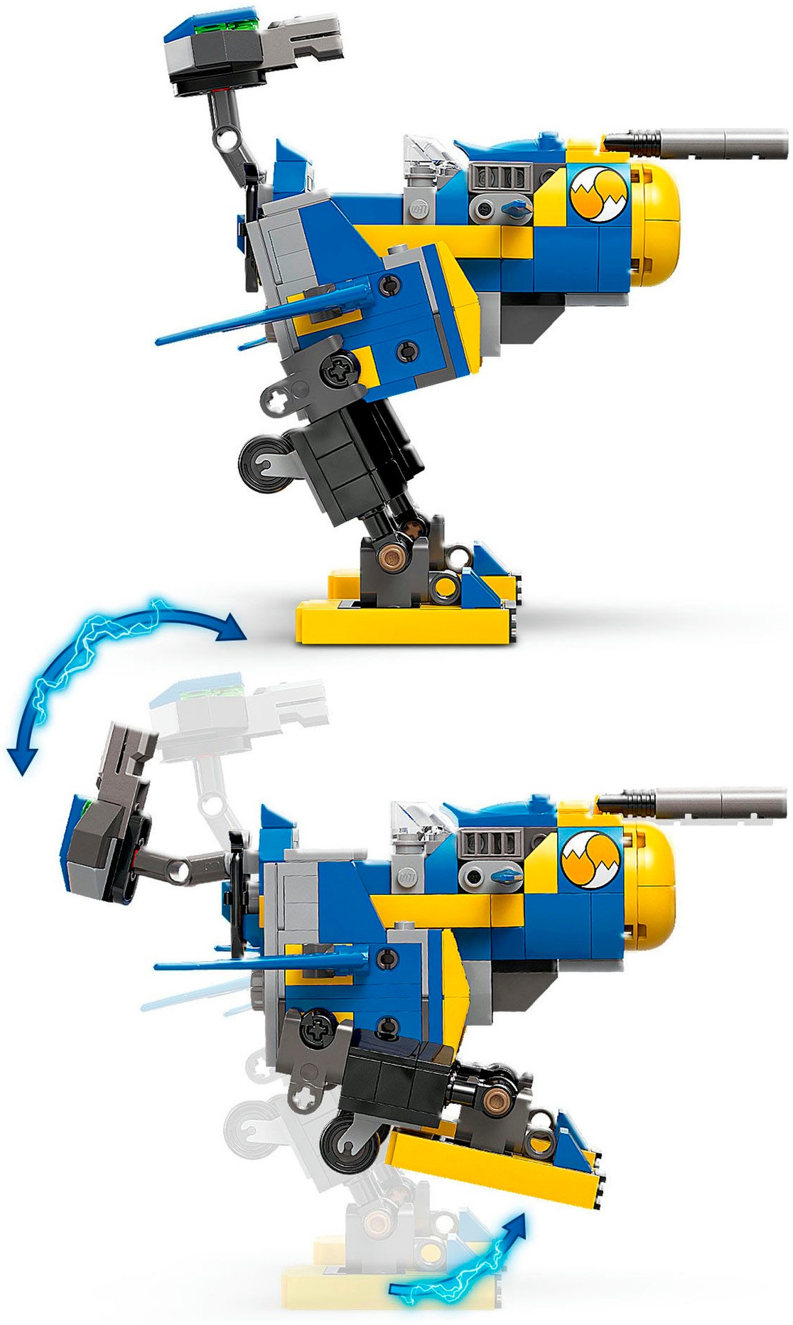 LEGO® Konstruktionsspielsteine »Cyclone vs. Metal Sonic (77002), LEGO Sonic« Made in Europe