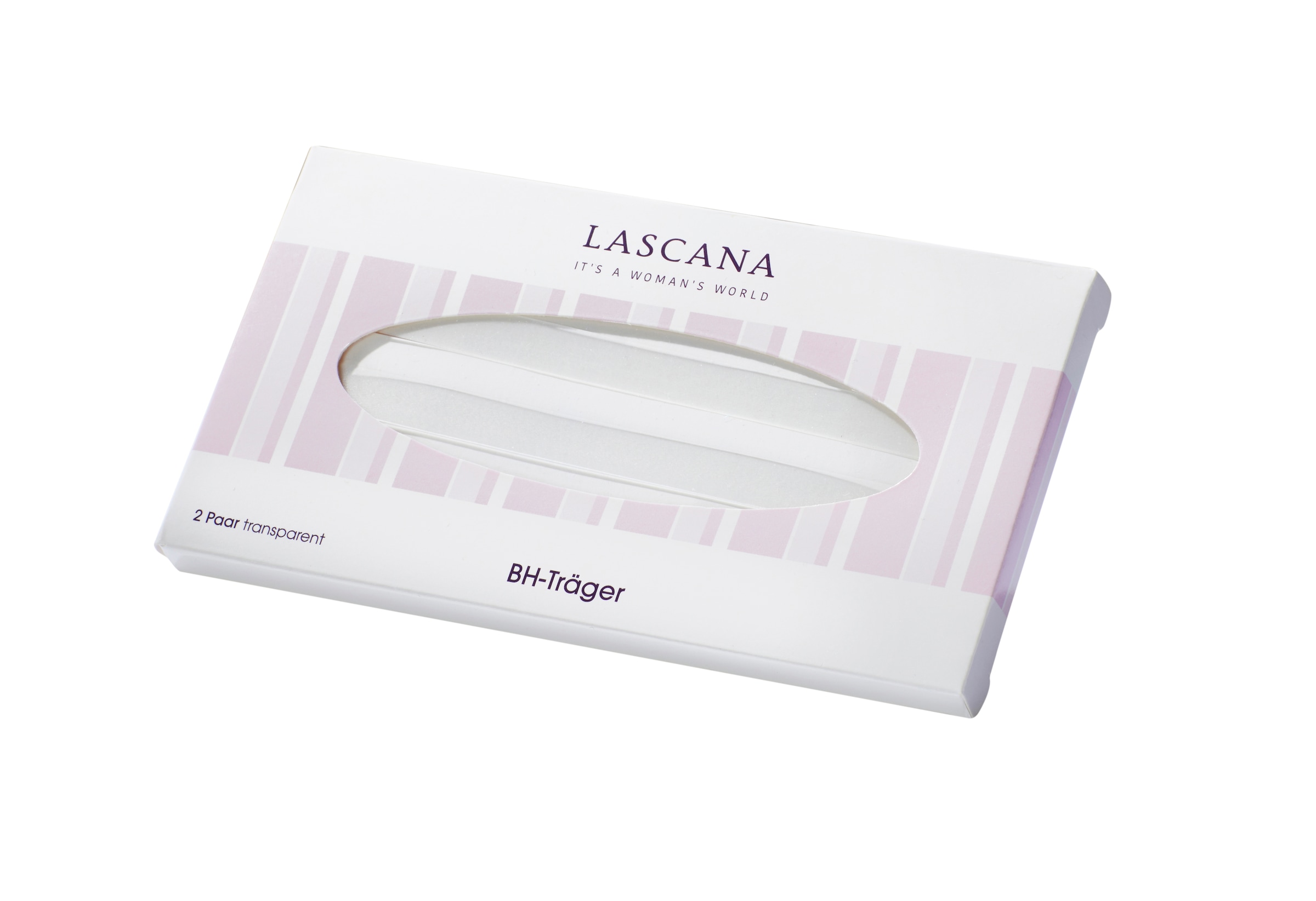LASCANA BH-Träger, (2 Paar), Trägerbreite 1 cm - transparent, zum Austauschen