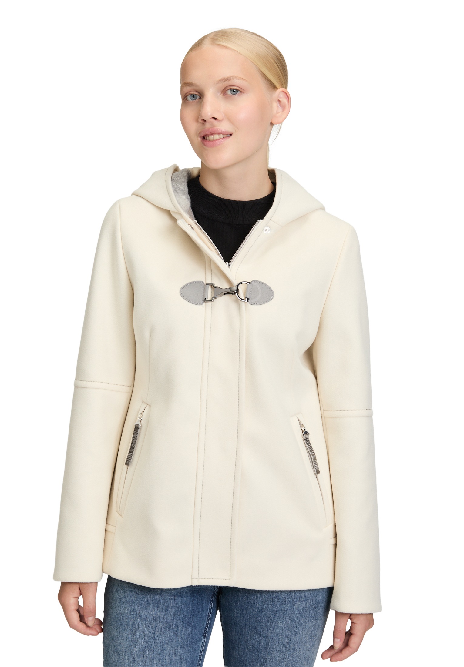 Amber & June Winterjacke »Winterjacke mit Kapuze«