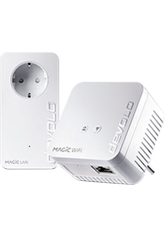DEVOLO WLAN-Router »Magic 1 WiFi mini Starter Kit (1200Mbit, G.hn, Powerline + WLAN,... kaufen
