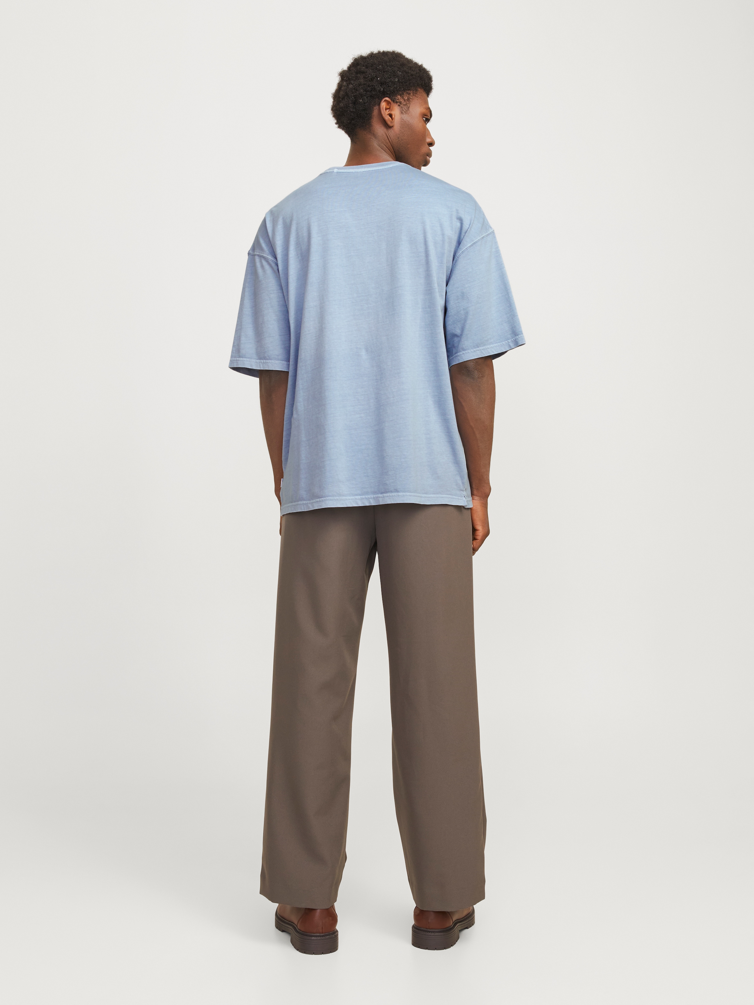 Jack & Jones Rundhalsshirt »JJECHARGE FADED TEE O-NECK NOOS«, mit Rundhalsausschnitt