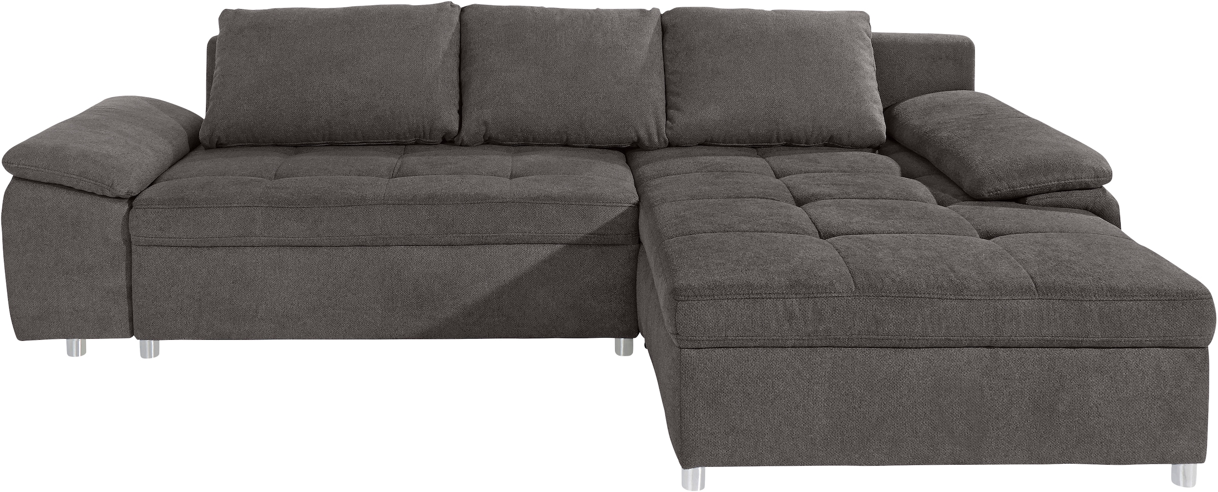 sit&more Ecksofa »Labene L-Form«, wahlweise mit Bettfunktion und Bettkasten, auch als XXL-Variante