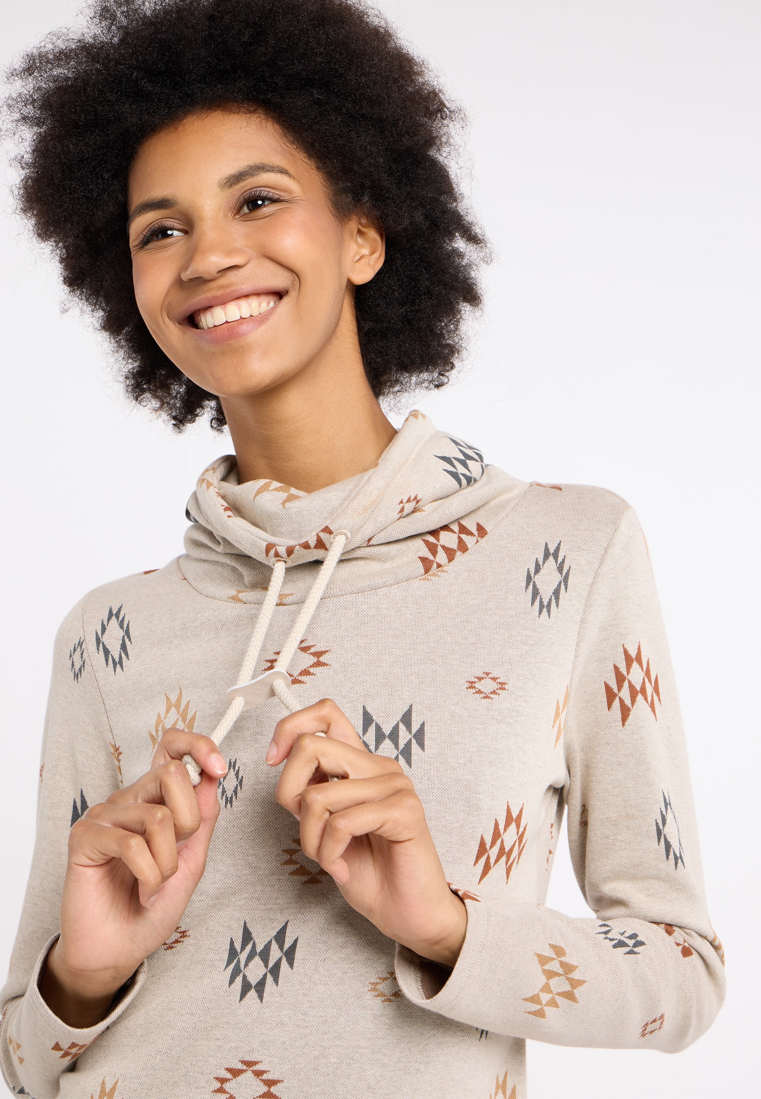 Ragwear Minikleid »CHLOENETTE«, mit Allover Jacquardmuster